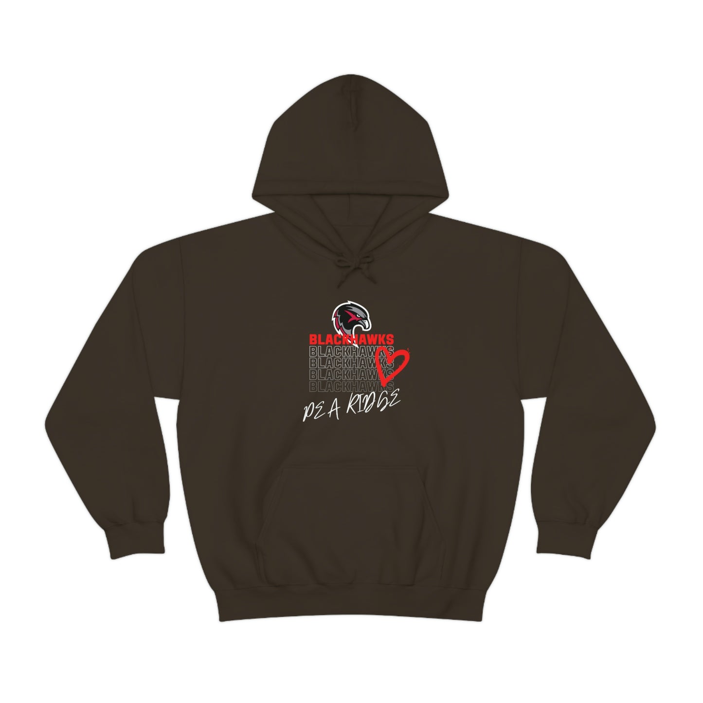 Unisex Heavy Blend™ Hooded Sweatshirt - Pea Ridge Heart