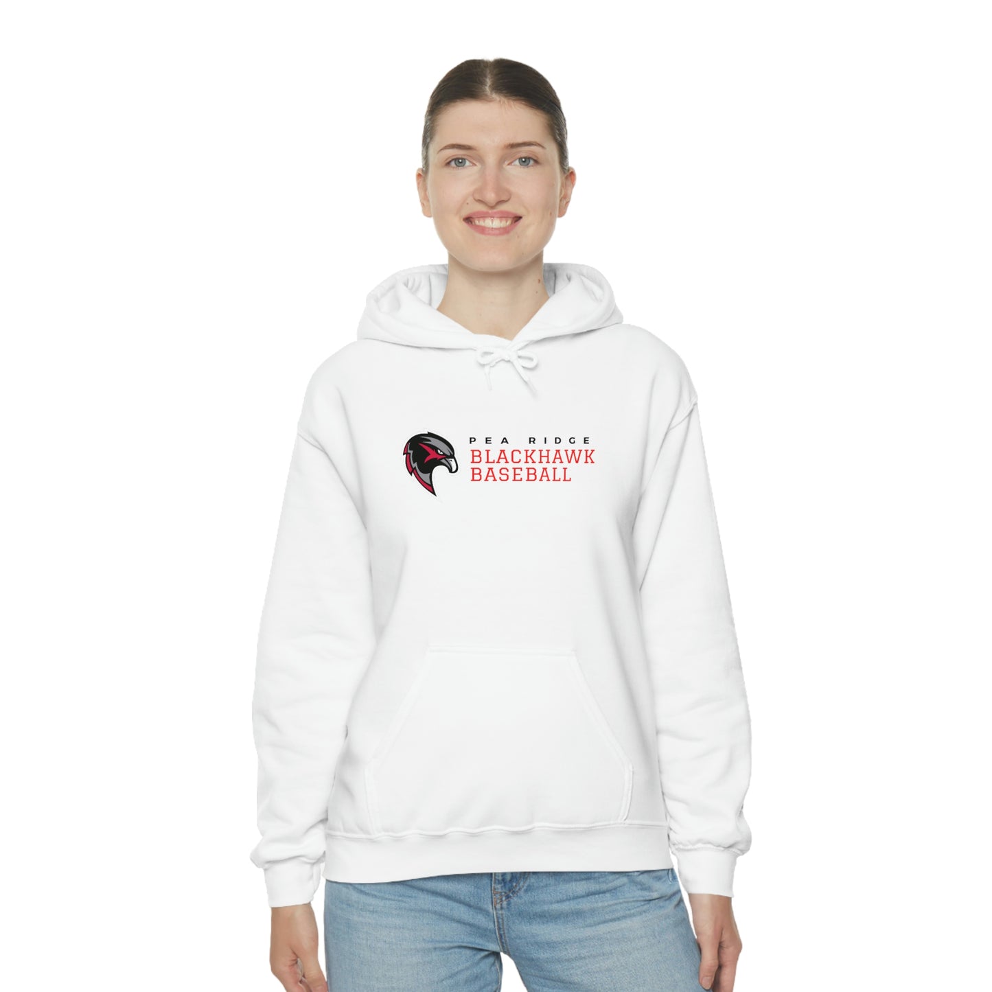 Unisex Heavy Blend™ Hooded Sweatshirt - Pea Ridge Baseball 1