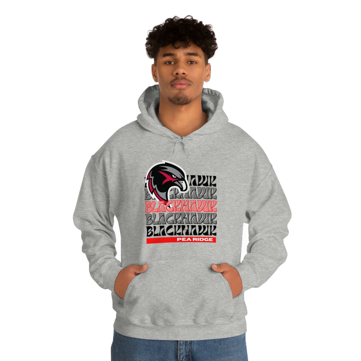 Unisex Heavy Blend™ Hooded Sweatshirt - BlackHawks