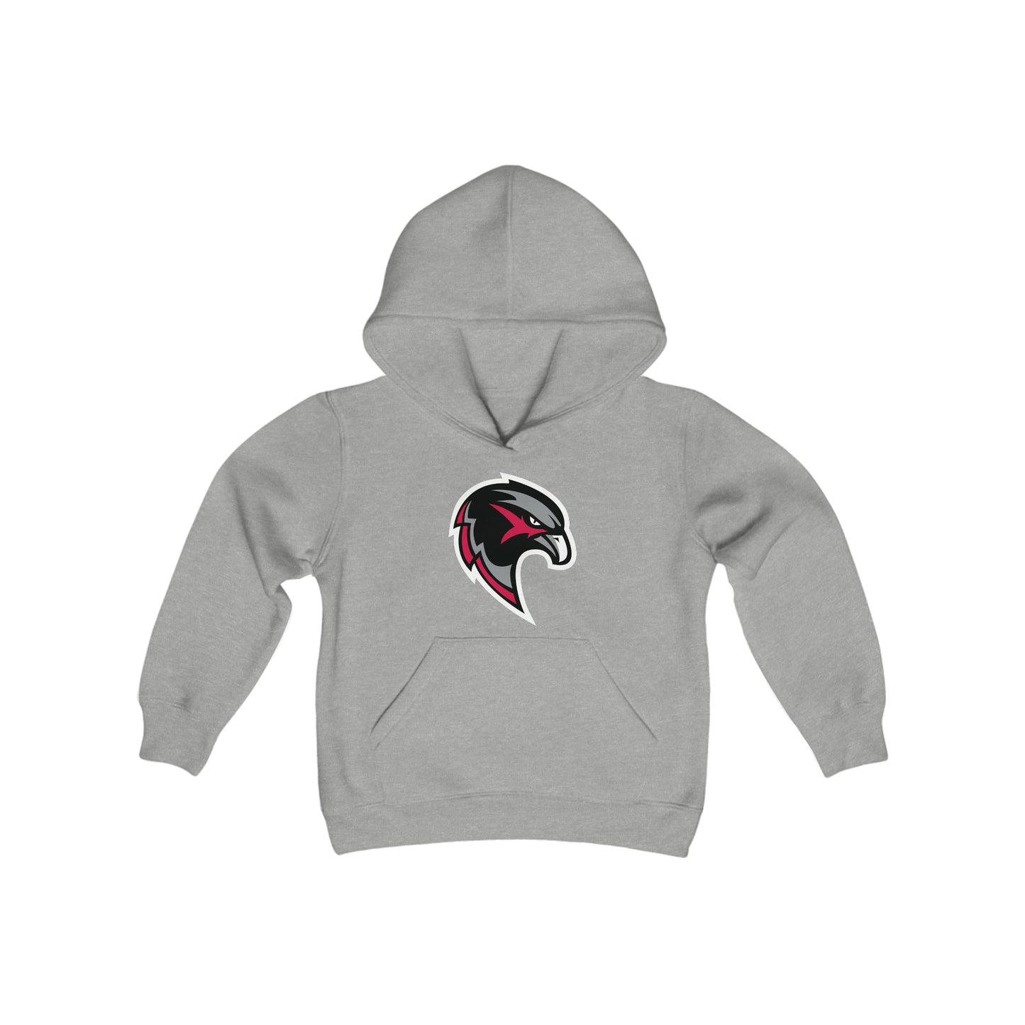 Youth Heavy Blend Hooded Sweatshirt - Hawk Head