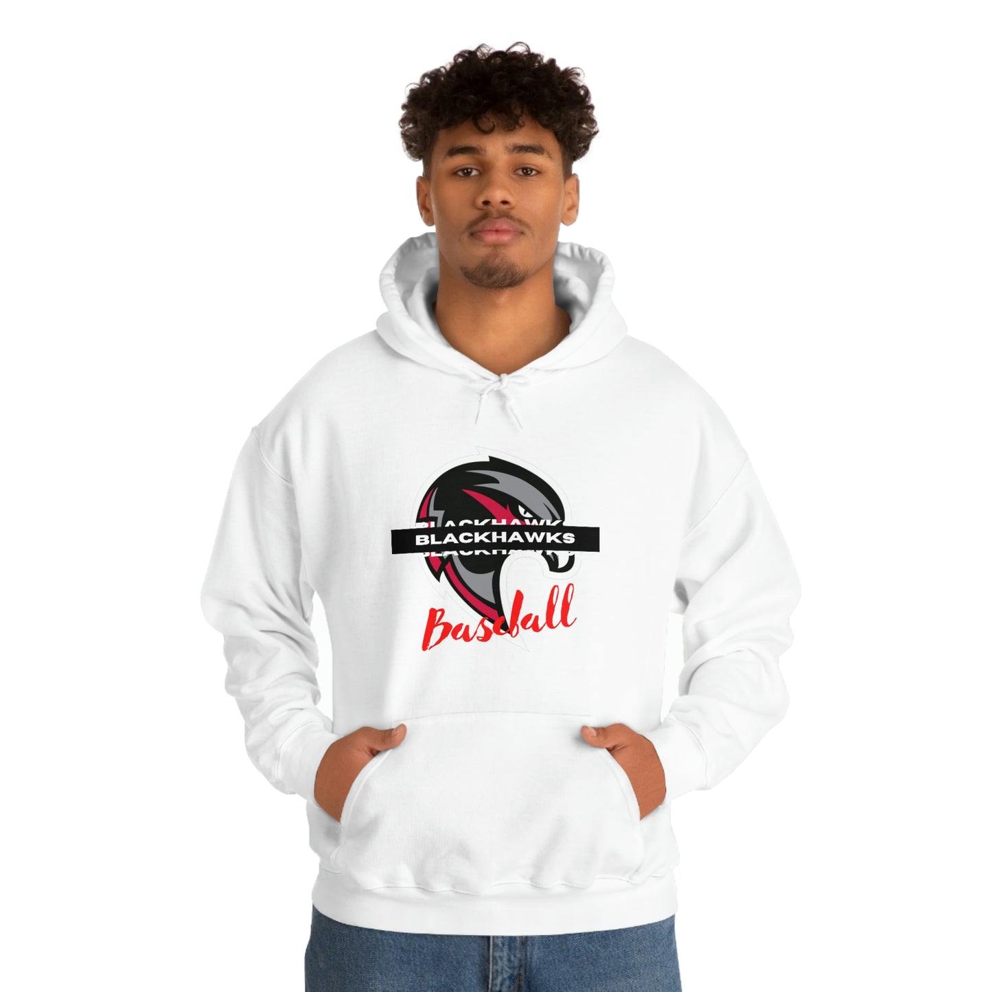 Unisex Heavy Blend™ Hooded Sweatshirt - Pea Ridge Baseball 6