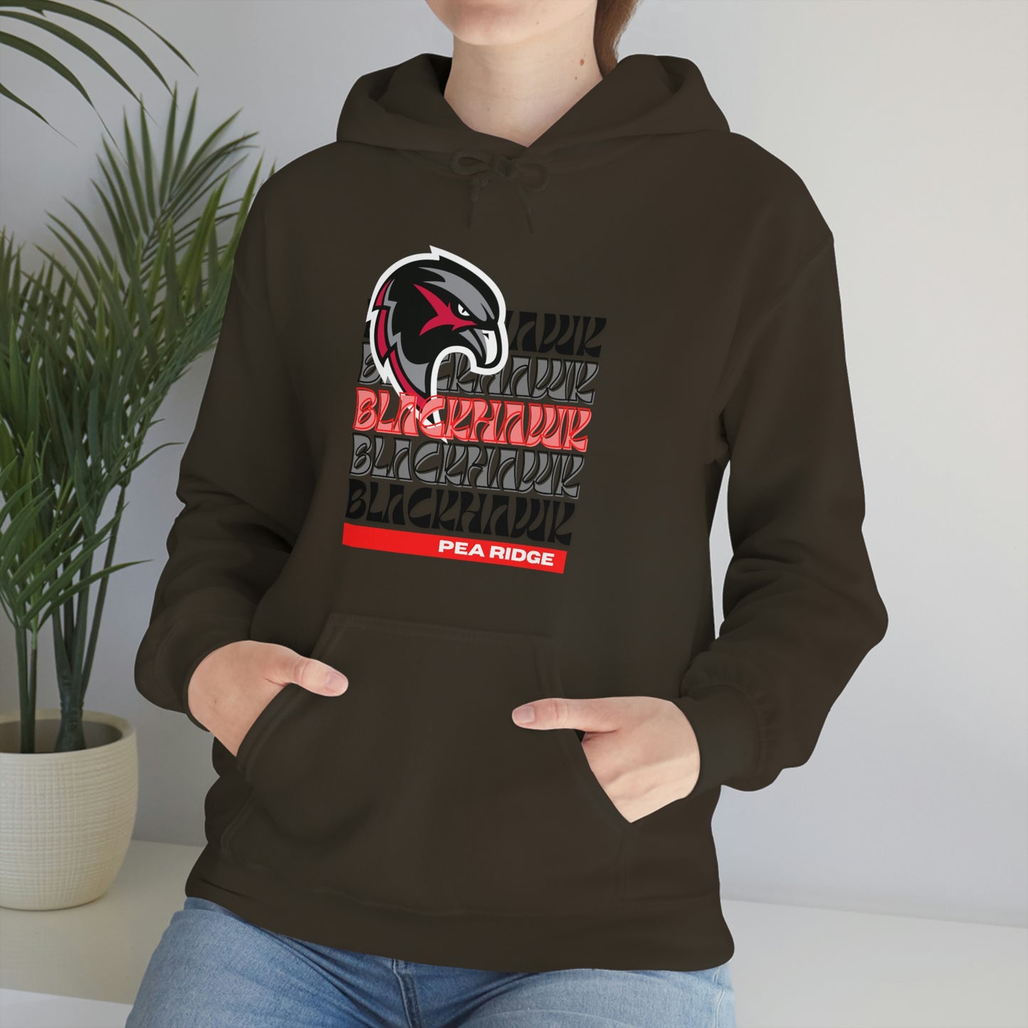 Unisex Heavy Blend™ Hooded Sweatshirt - BlackHawks