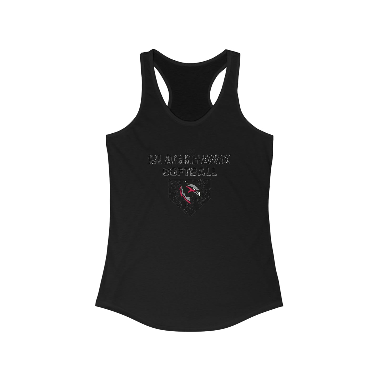 Women's Ideal Racerback Tank - Pea Ridge Softball