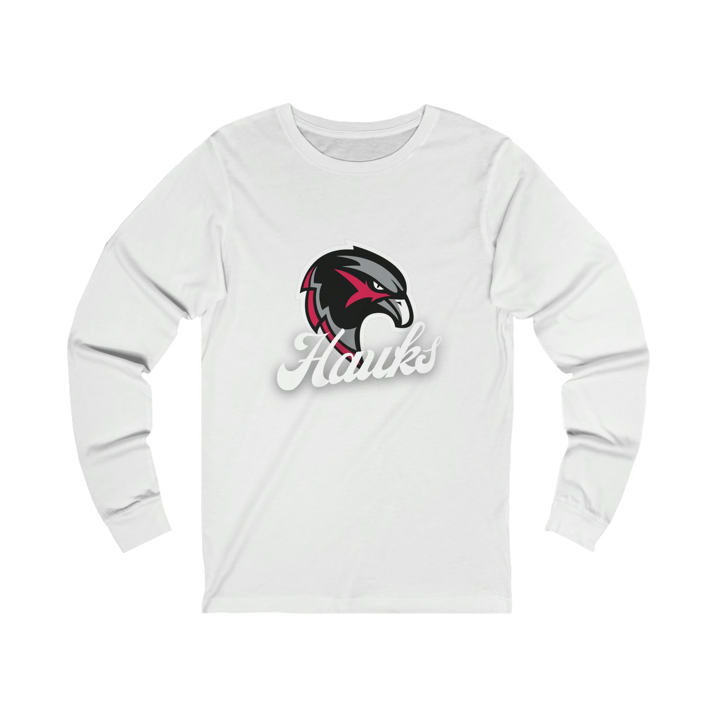 Unisex Jersey Long Sleeve Tee - Hawks