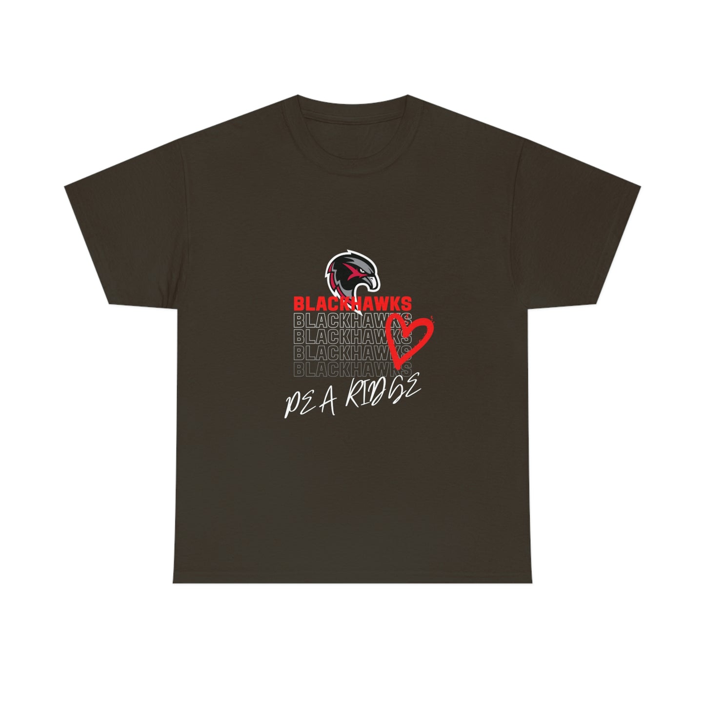 Unisex Heavy Cotton Tee - Pea Ridge Heart