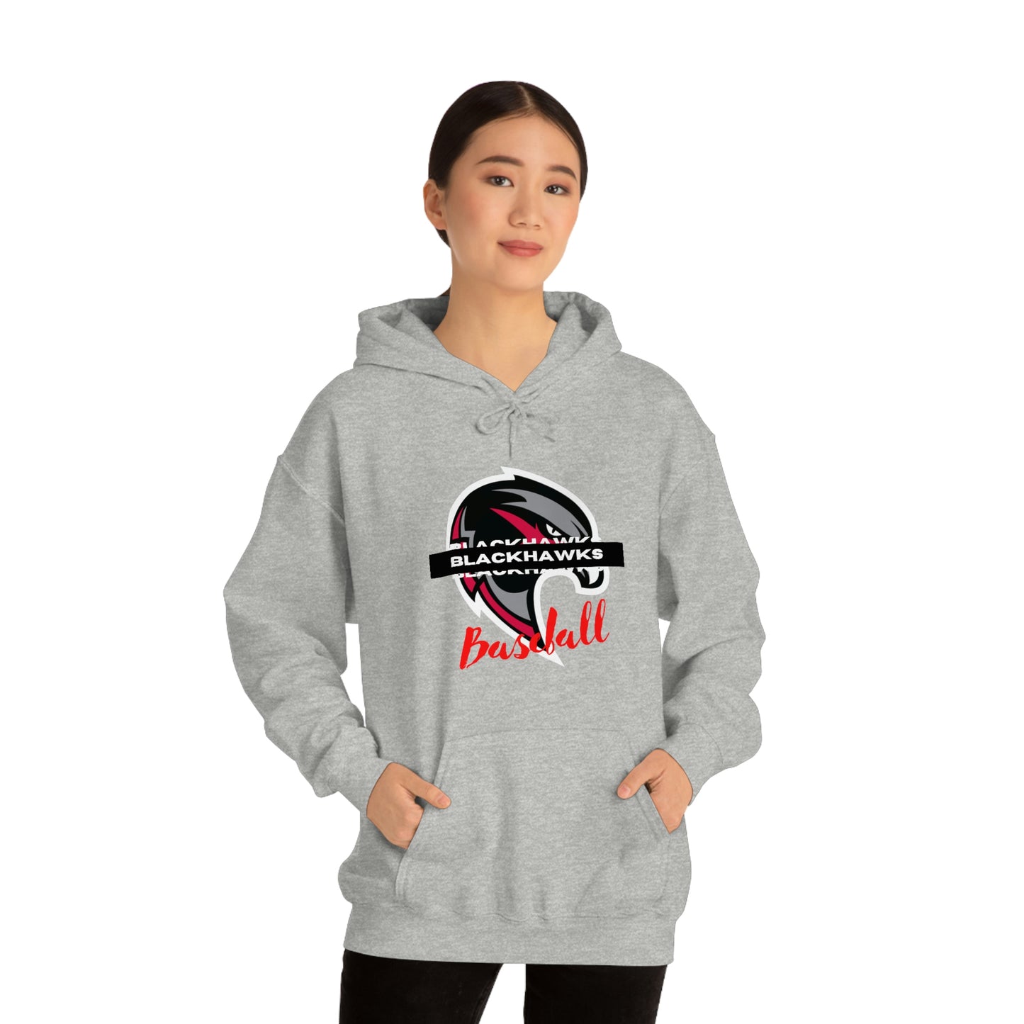 Unisex Heavy Blend™ Hooded Sweatshirt - Pea Ridge Baseball 6