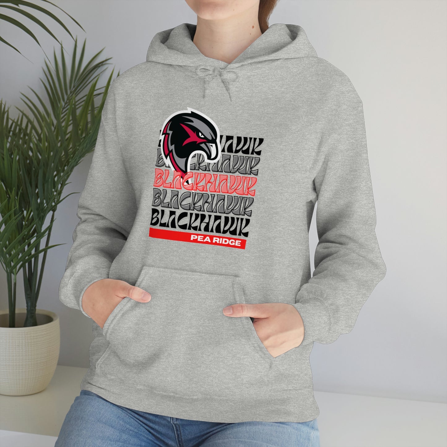 Unisex Heavy Blend™ Hooded Sweatshirt - BlackHawks