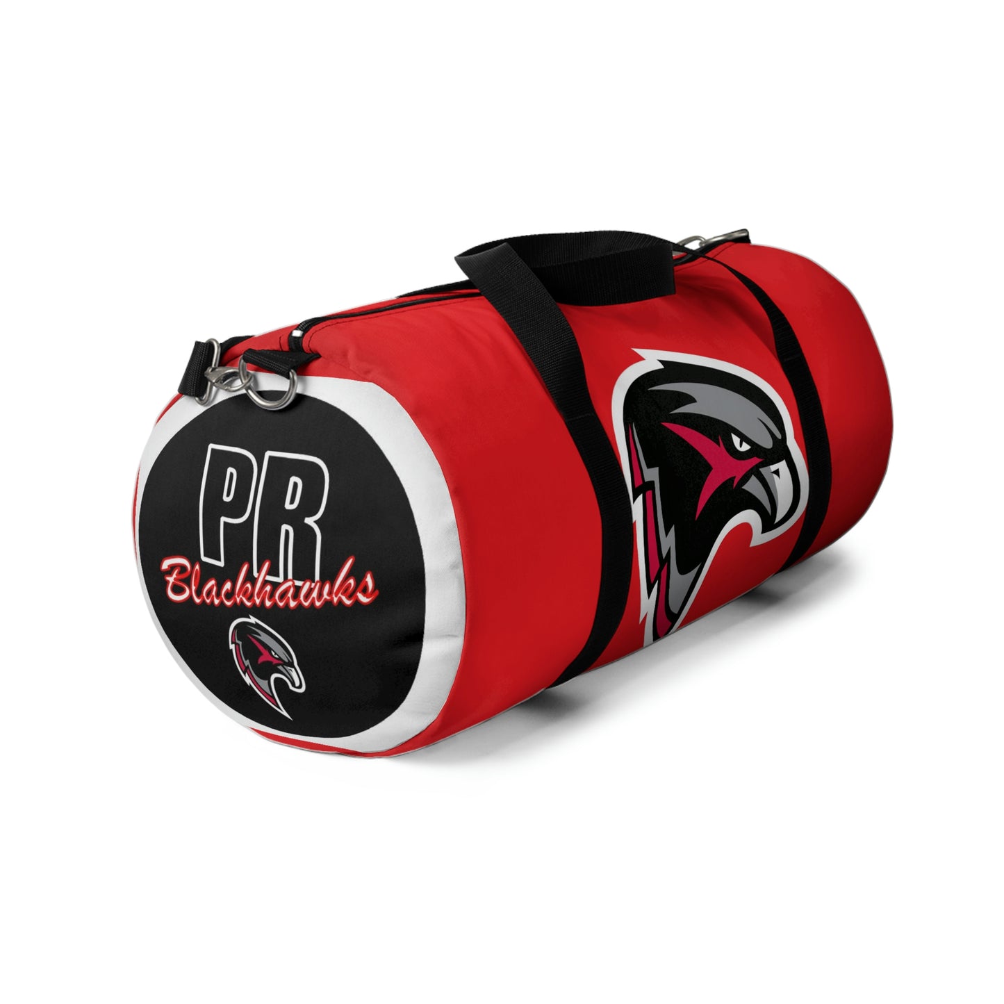 Red Duffel Bag - Hawk Head