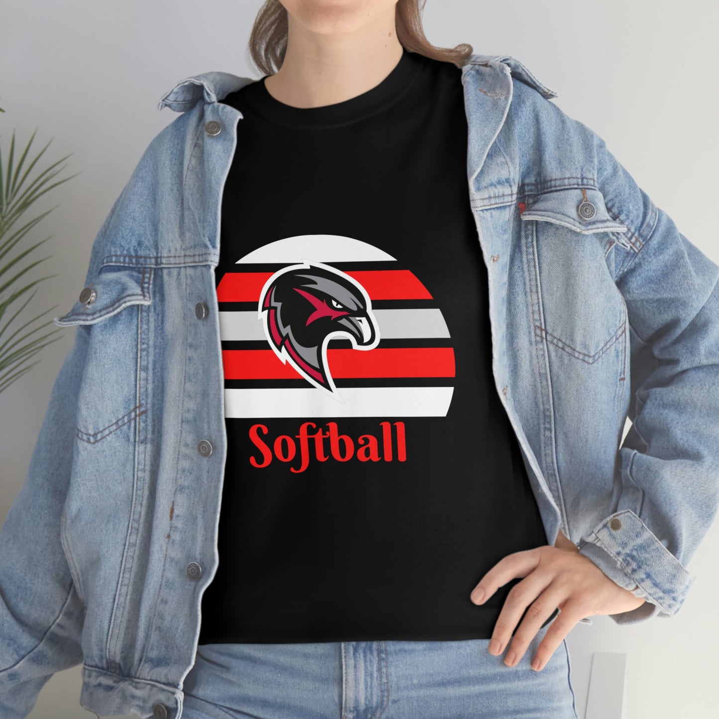 Unisex Heavy Cotton Tee - Softball 8