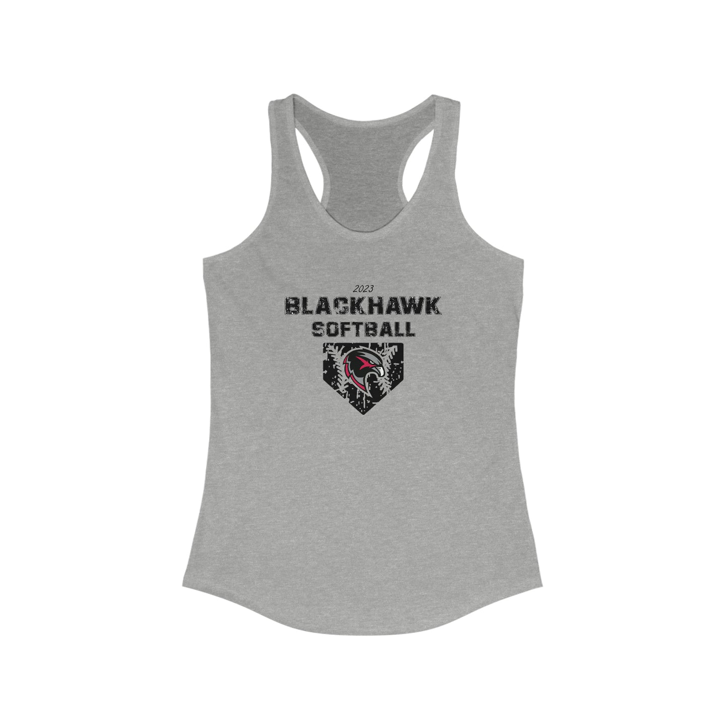 Women's Ideal Racerback Tank - Pea Ridge Softball