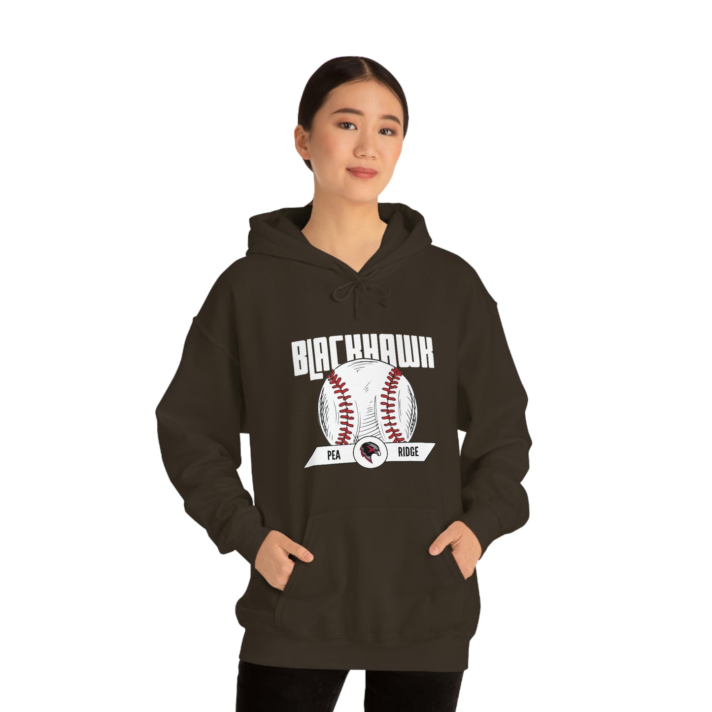 Unisex Heavy Blend™ Hooded Sweatshirt - Pea Ridge Baseball 5