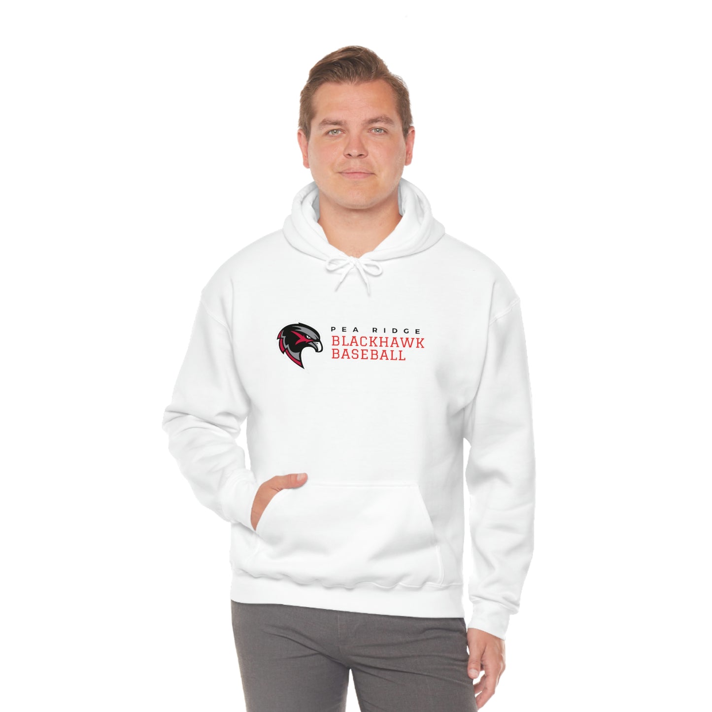 Unisex Heavy Blend™ Hooded Sweatshirt - Pea Ridge Baseball 1