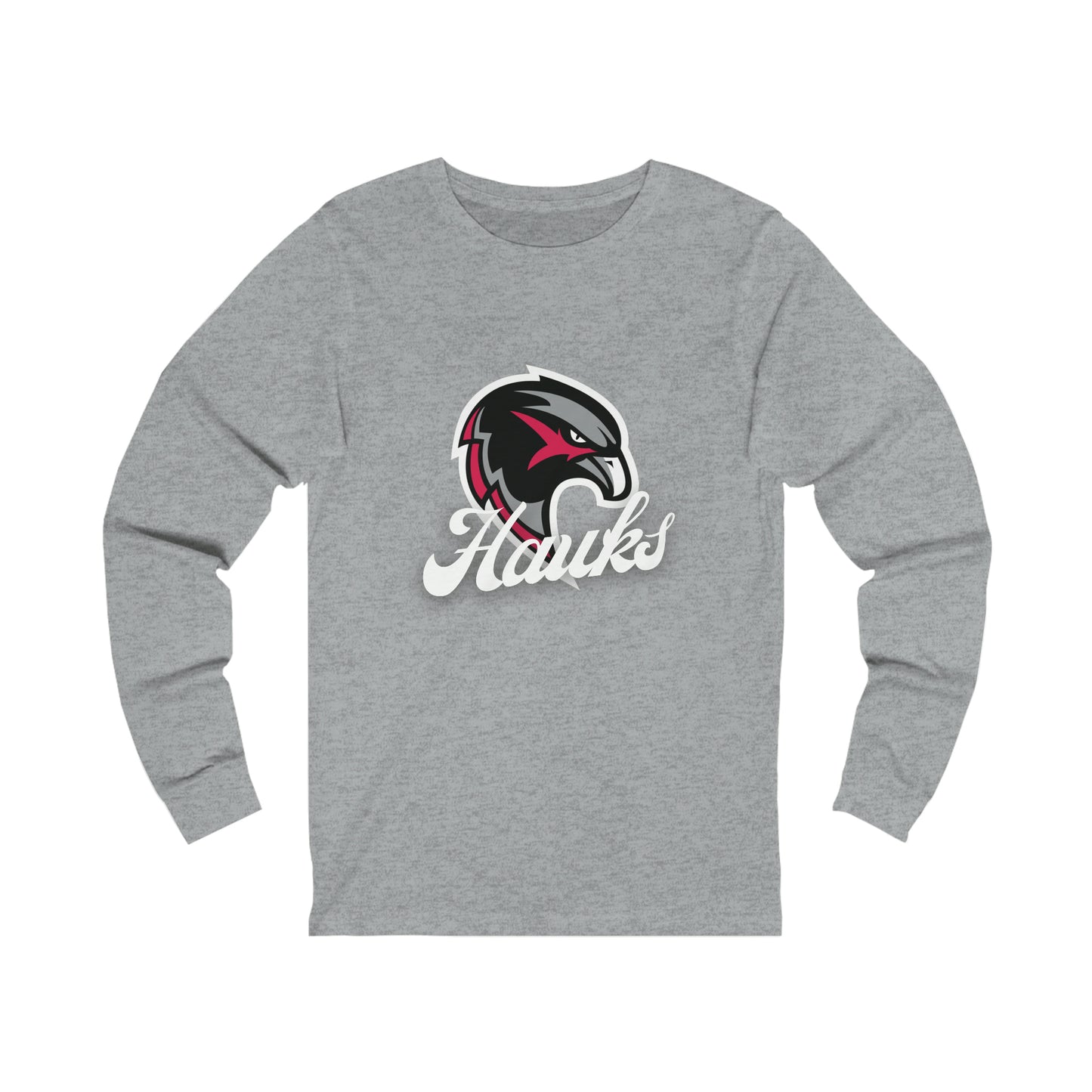 Unisex Jersey Long Sleeve Tee - Hawks