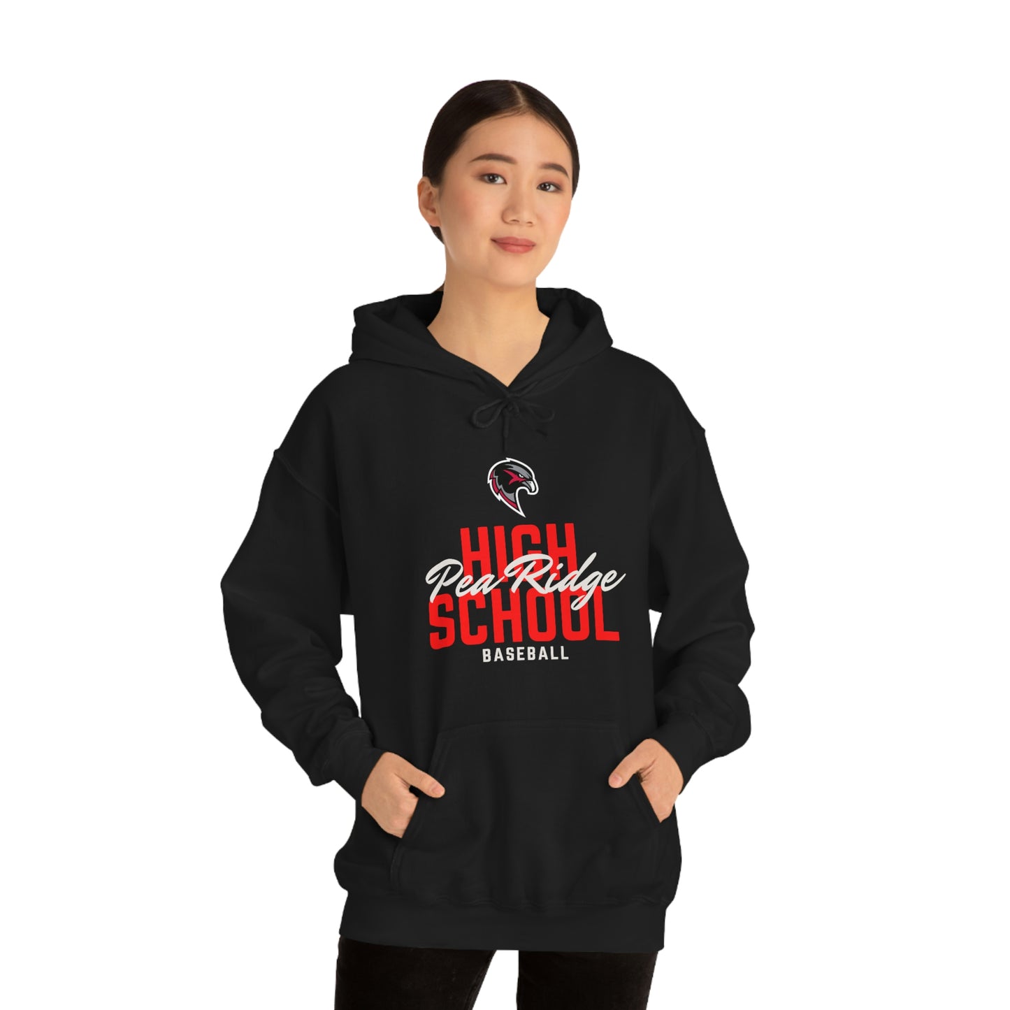 Unisex Heavy Blend™ Hooded Sweatshirt - Pea Ridge Baseball 4