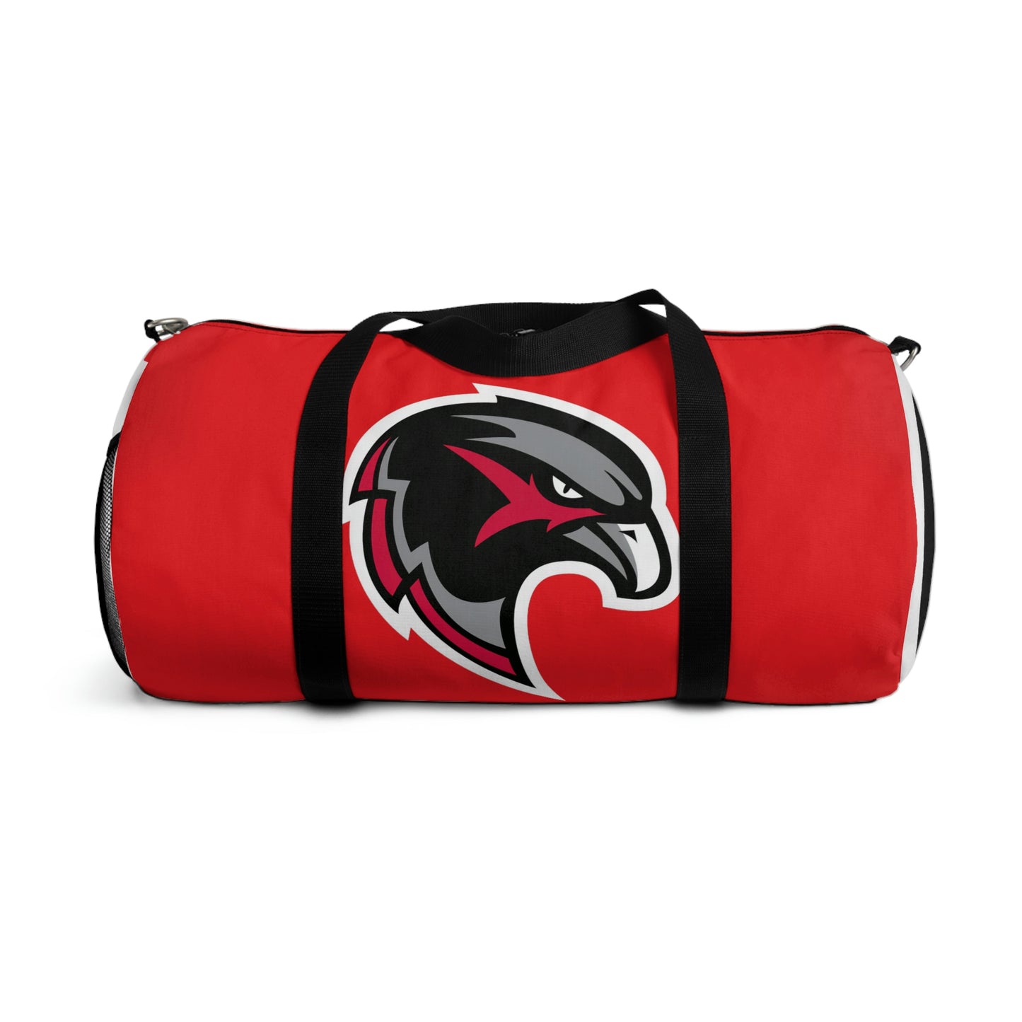 Red Duffel Bag - Hawk Head