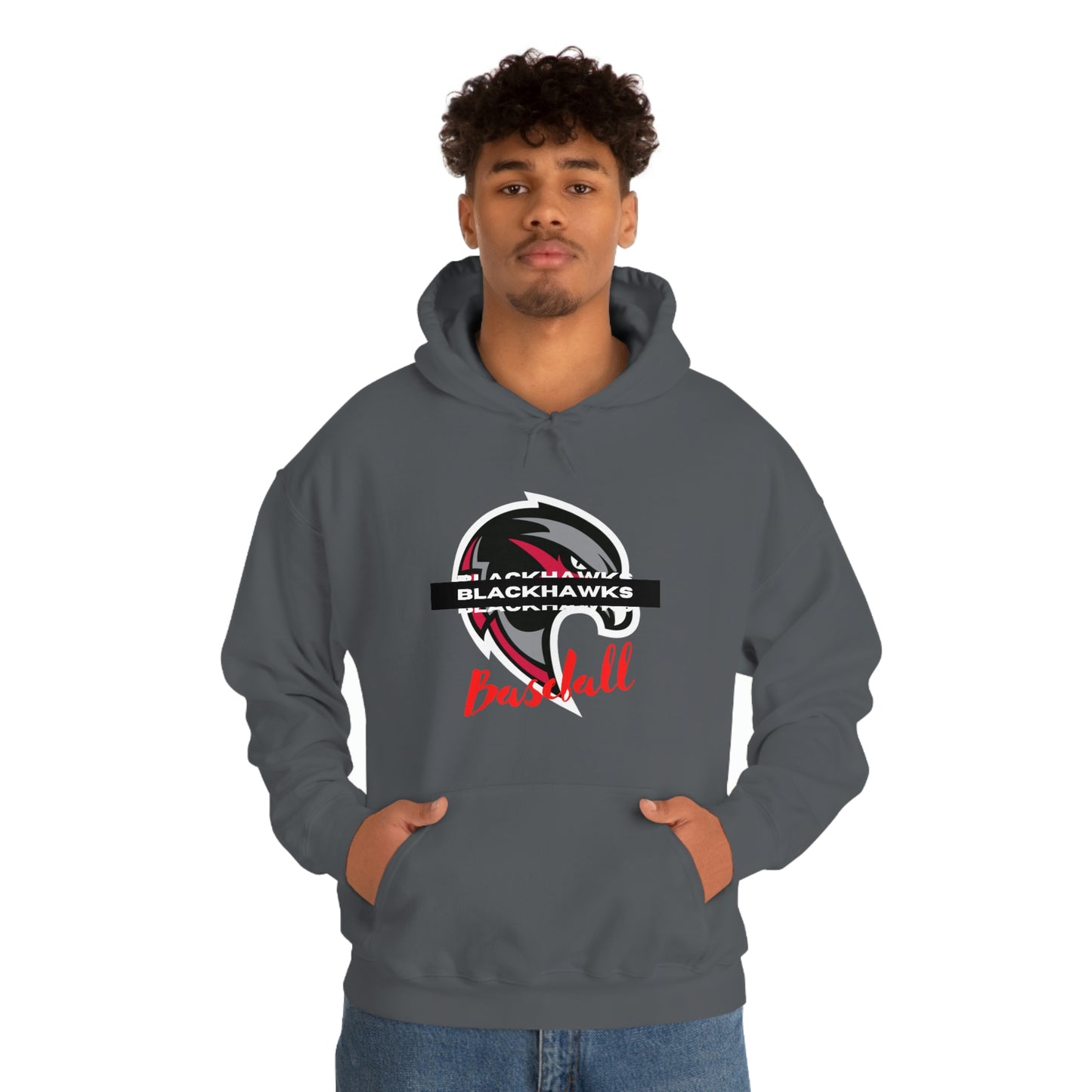 Unisex Heavy Blend™ Hooded Sweatshirt - Pea Ridge Baseball 6