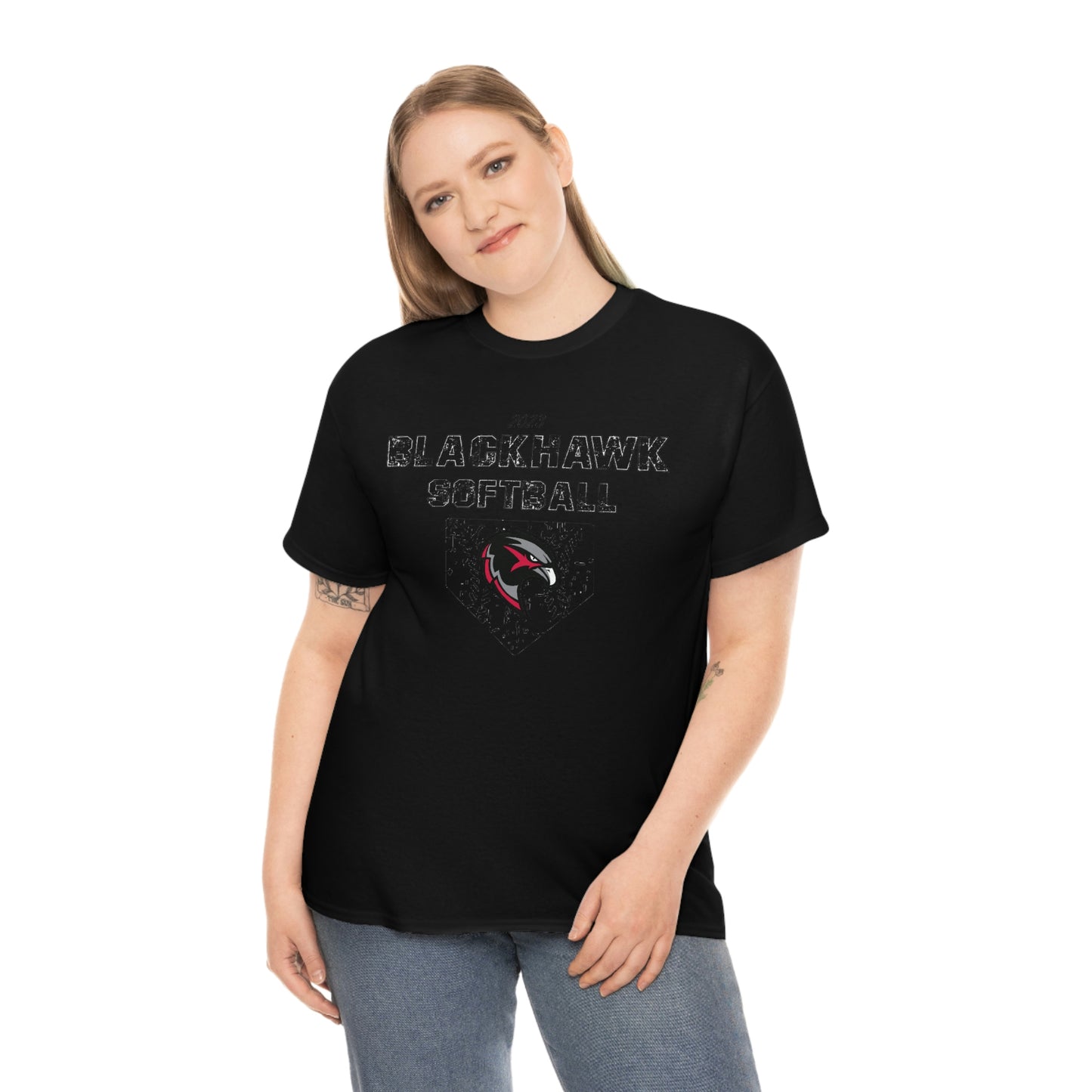 Unisex Heavy Cotton Tee - Pea Ridge Softball