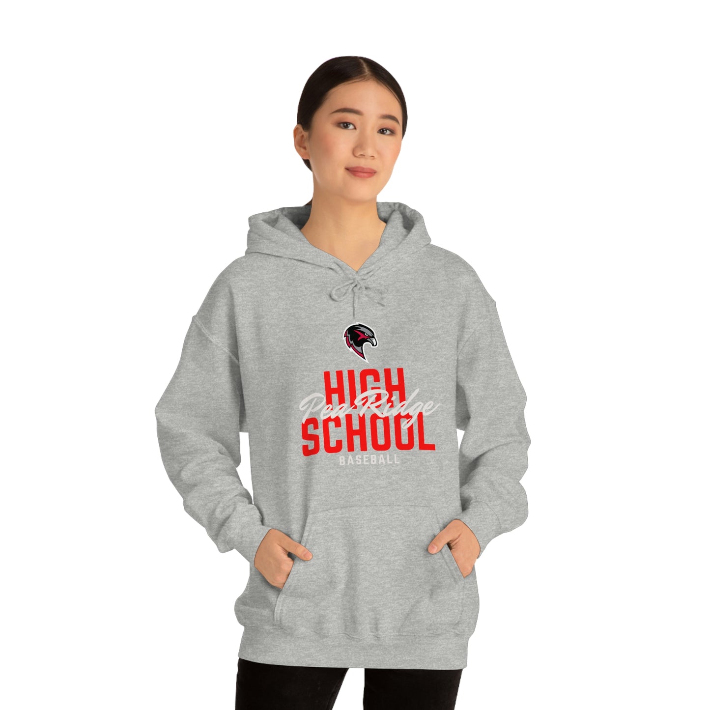 Unisex Heavy Blend™ Hooded Sweatshirt - Pea Ridge Baseball 4