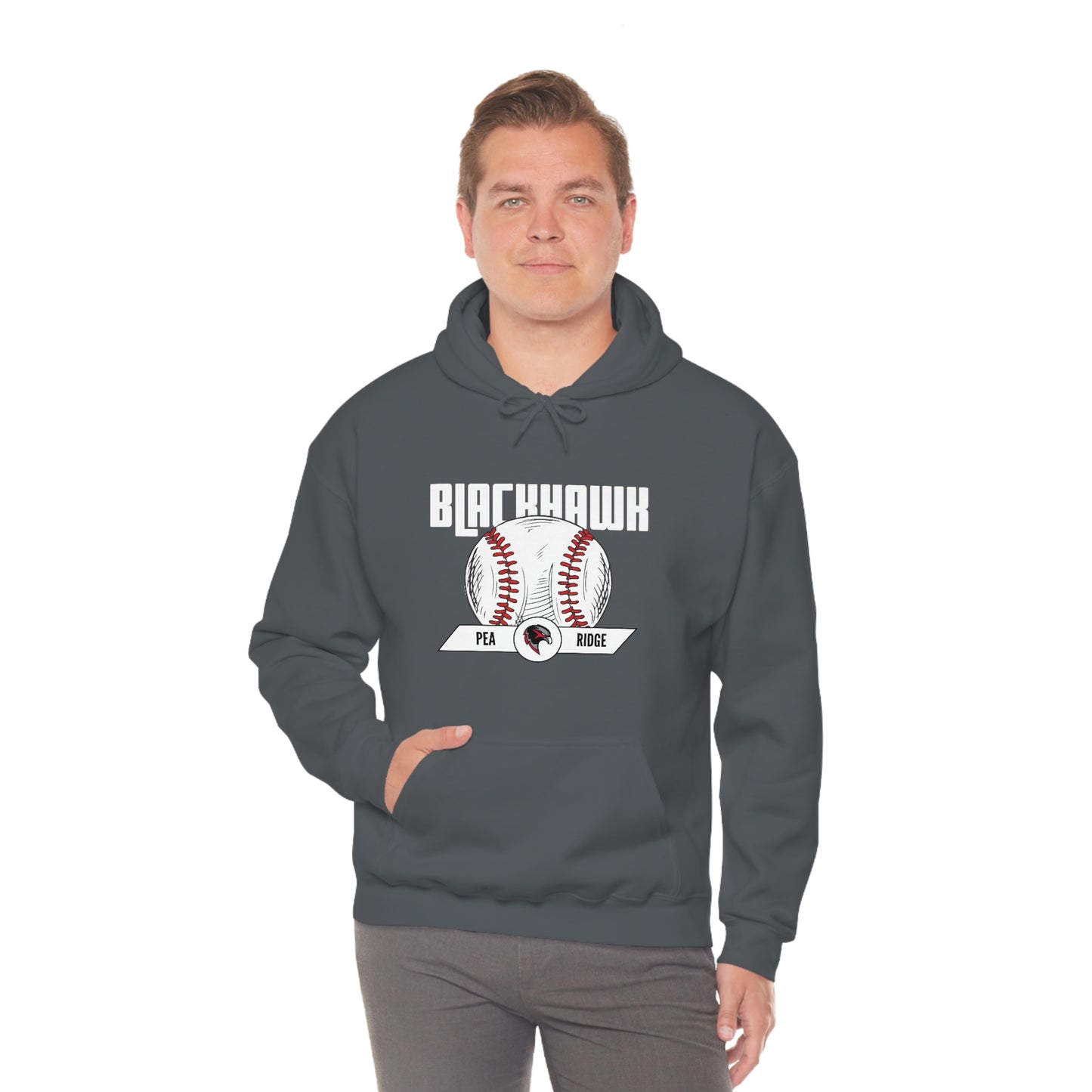 Unisex Heavy Blend™ Hooded Sweatshirt - Pea Ridge Baseball 5