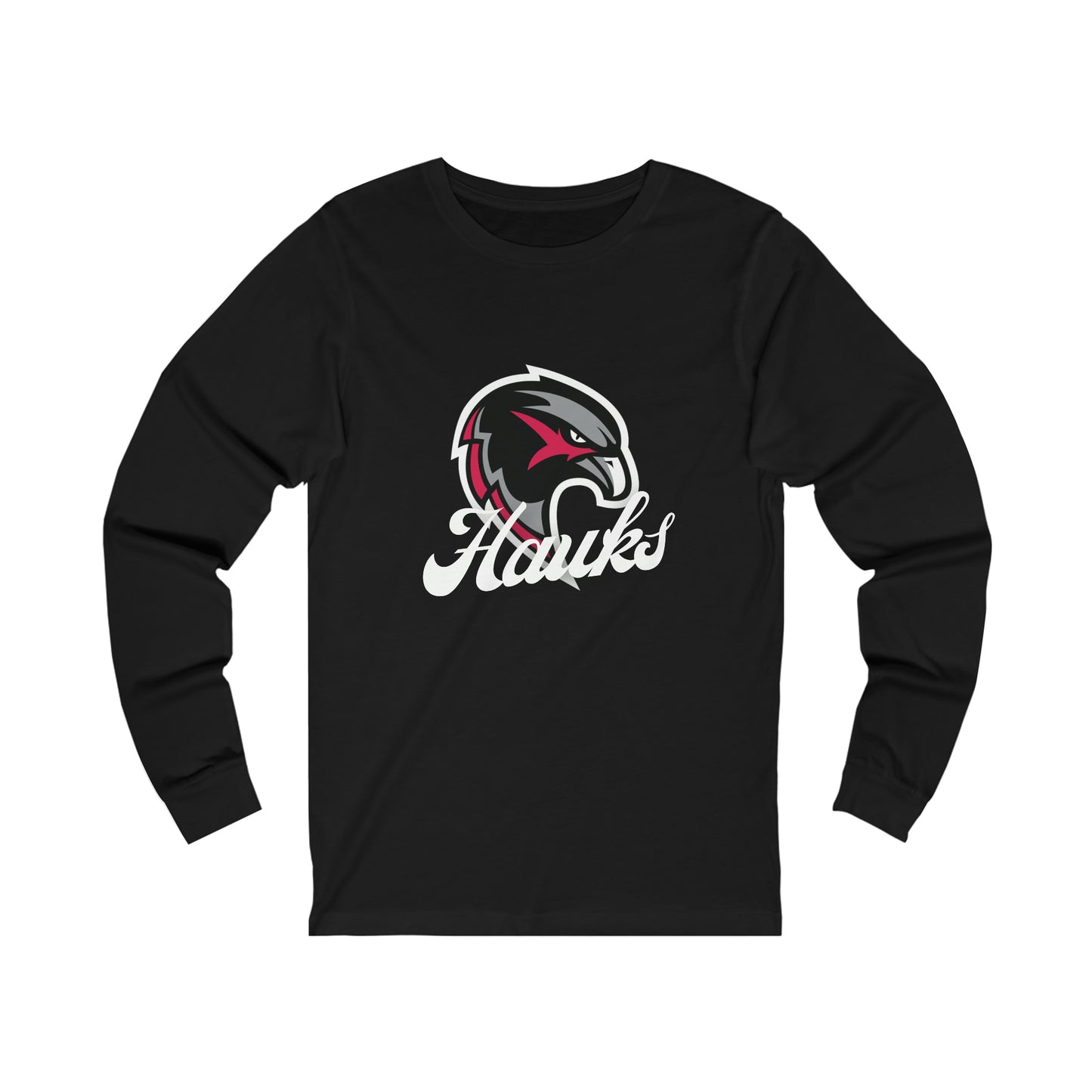 Unisex Jersey Long Sleeve Tee - Hawks