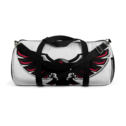 White Duffel Bag - Flying Hawk