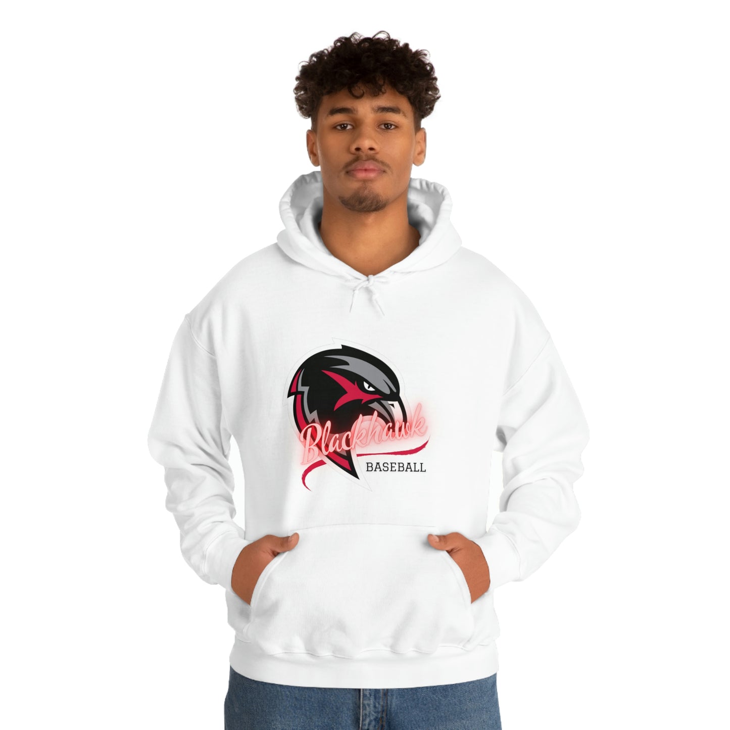 Unisex Heavy Blend™ Hooded Sweatshirt - Pea Ridge Baseball 3