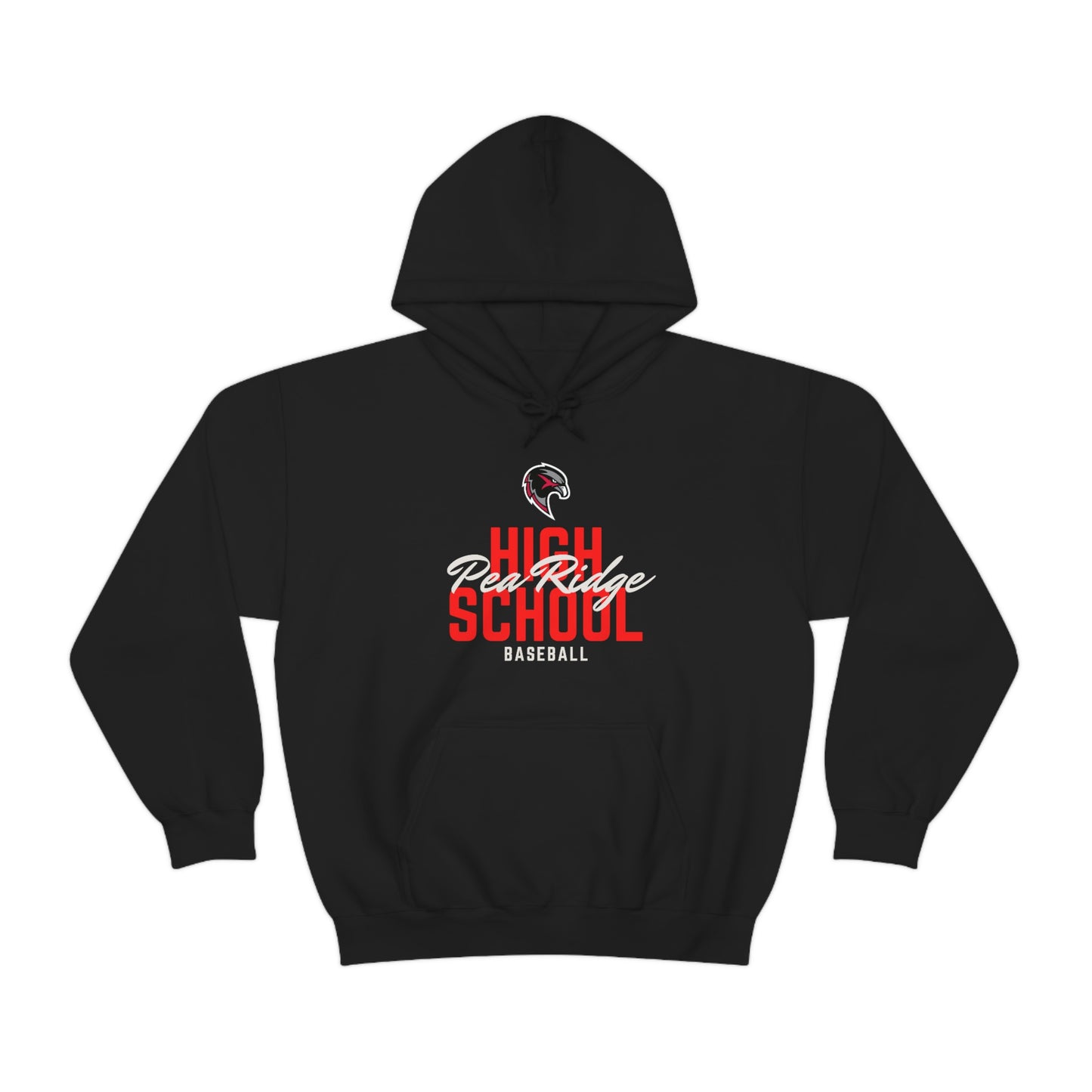 Unisex Heavy Blend™ Hooded Sweatshirt - Pea Ridge Baseball 4