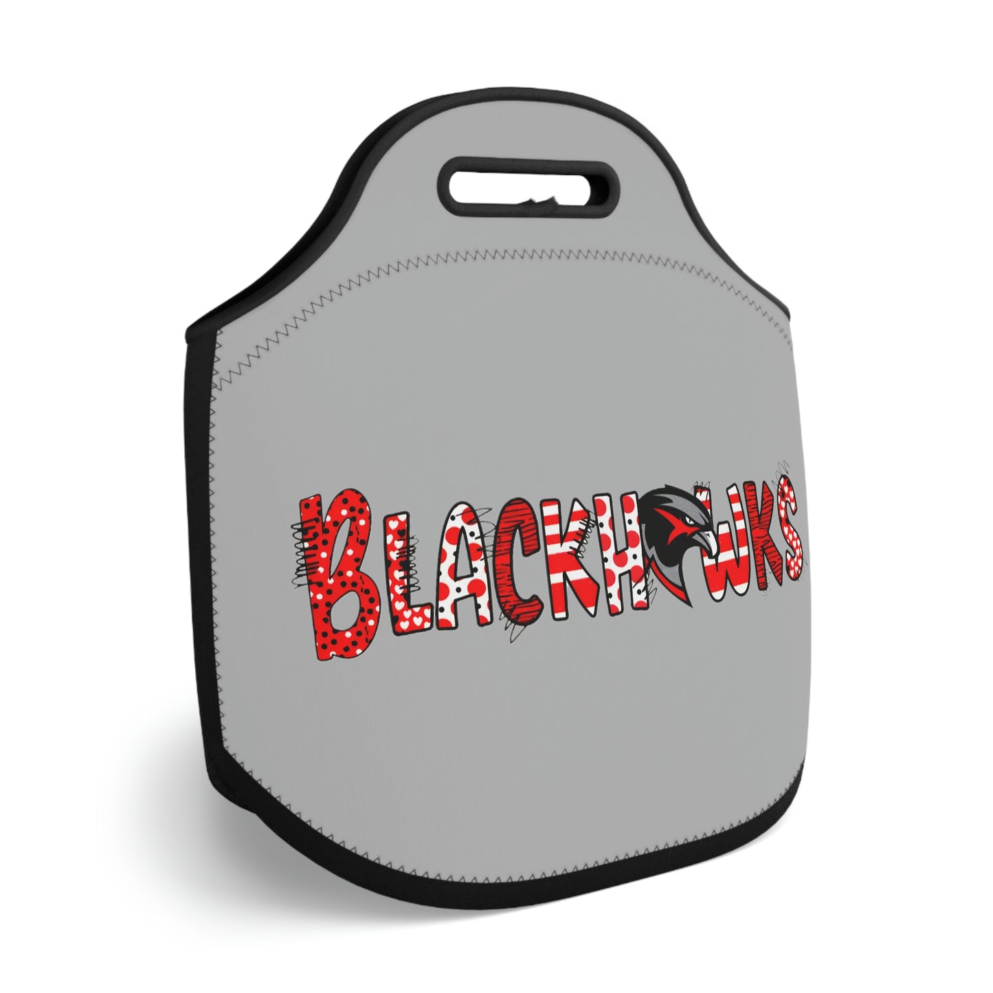 Neoprene Lunch Bag - Blackhawks