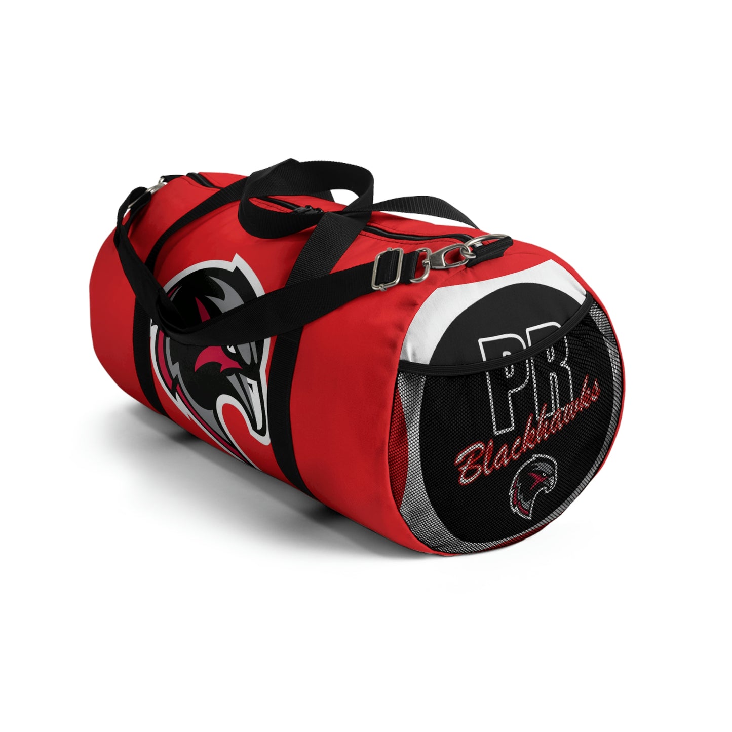 Red Duffel Bag - Hawk Head