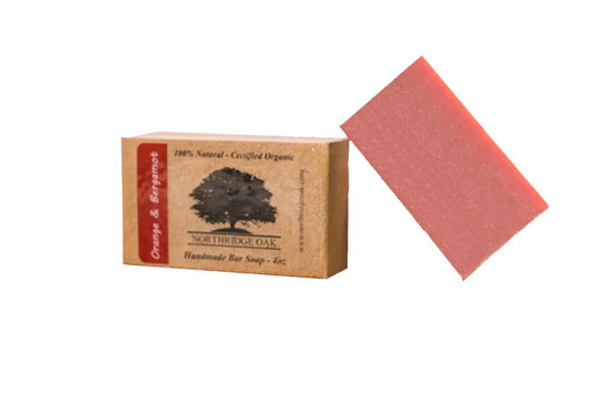 Northridge Oak - Organic Bar Soap - Blood Orange & Bergamot - 4oz