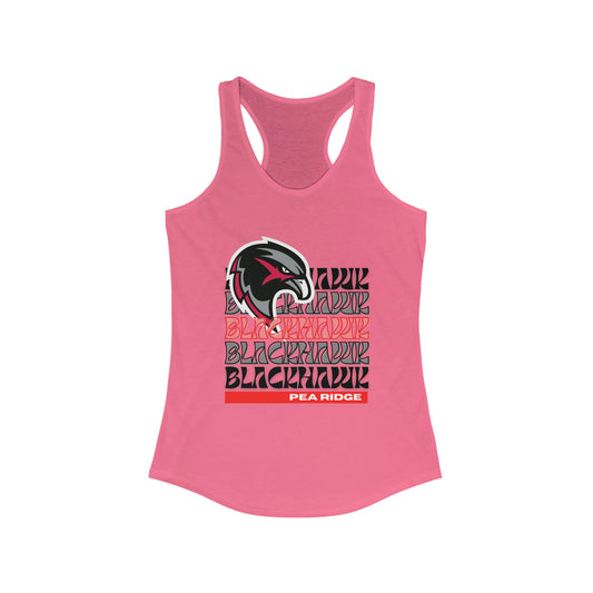 Women's Ideal Racerback Tank - BlackHawks