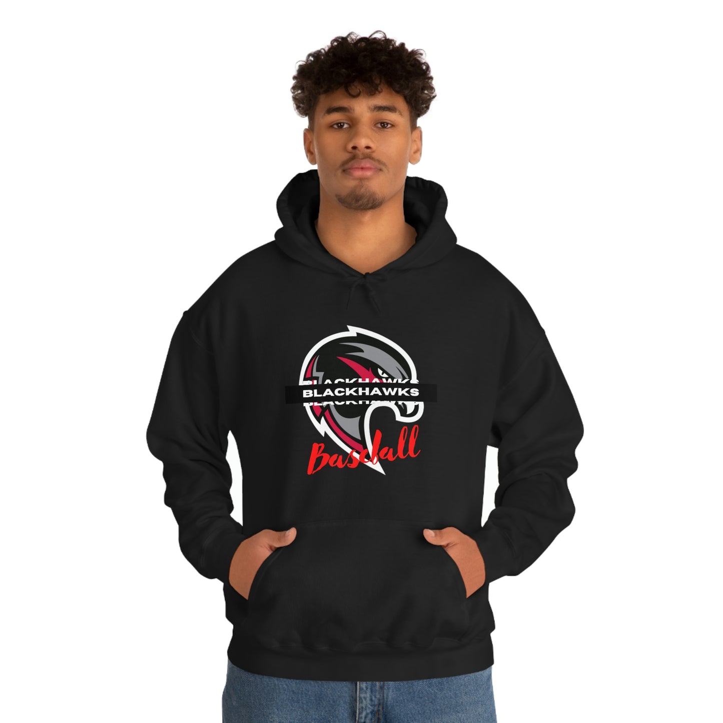 Unisex Heavy Blend™ Hooded Sweatshirt - Pea Ridge Baseball 6