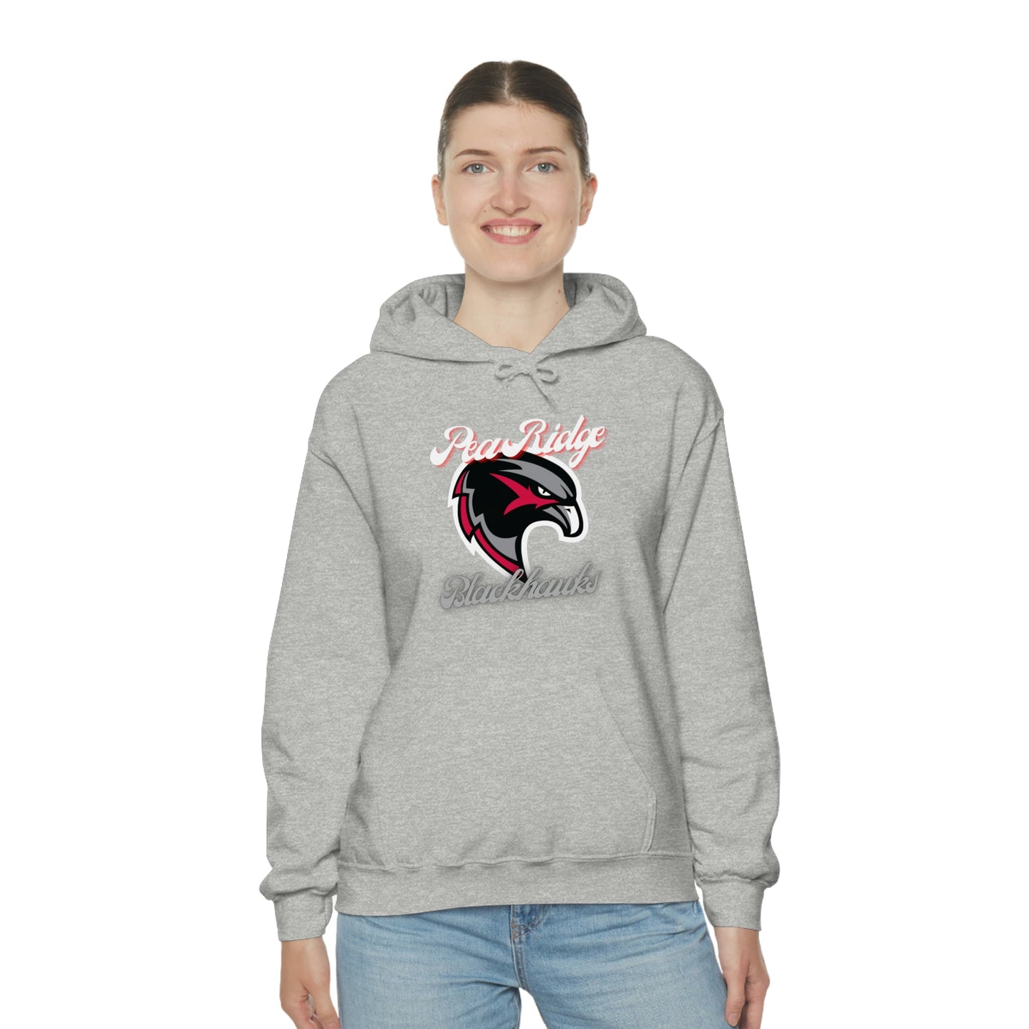 Unisex Heavy Blend™ Hooded Sweatshirt - Pea Ridge BlackHawks