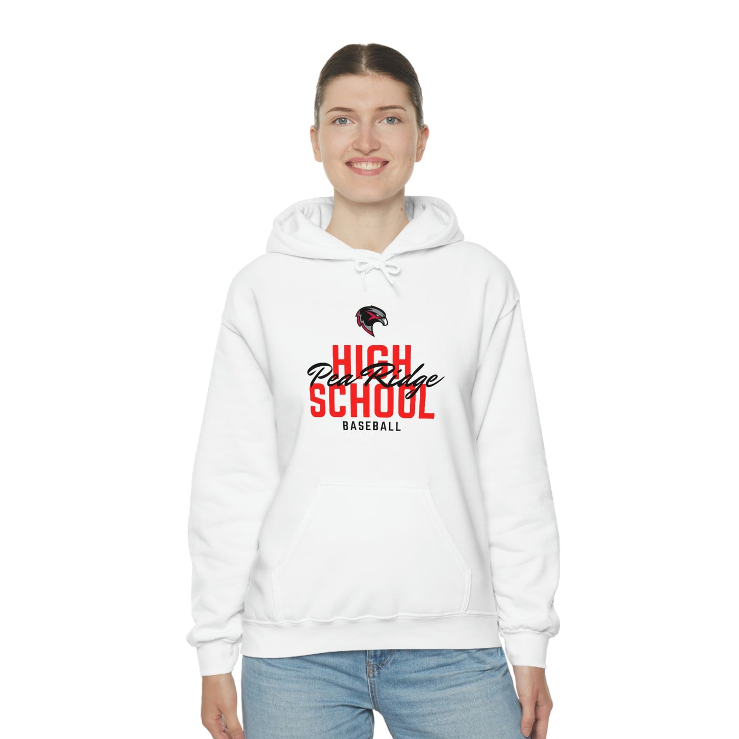 Unisex Heavy Blend™ Hooded Sweatshirt - Pea Ridge Baseball 4