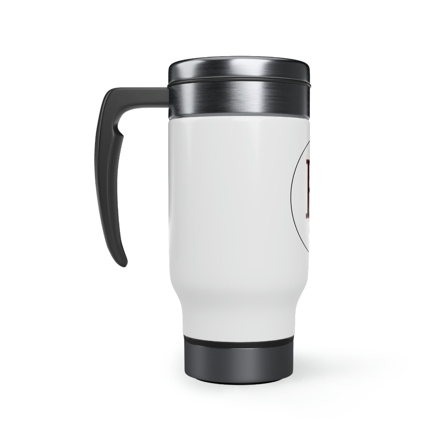 Stainless Steel Travel Mug with Handle, 14oz - PR