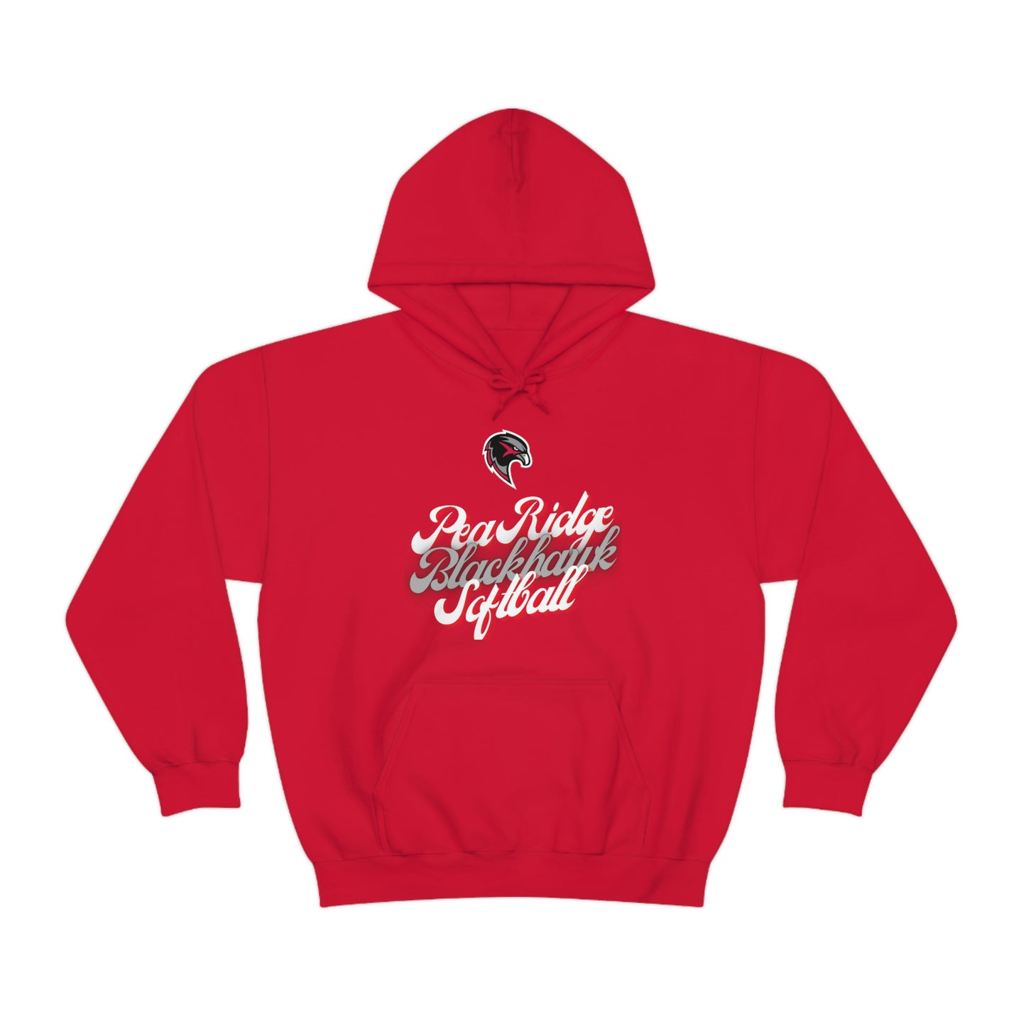 Unisex Heavy Blend™ Hooded Sweatshirt - Pea Ridge Softball 4