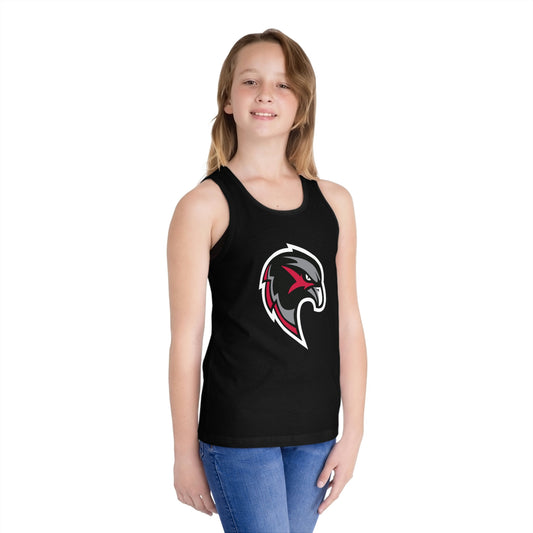 Kid's Jersey Tank Top - Hawk Head