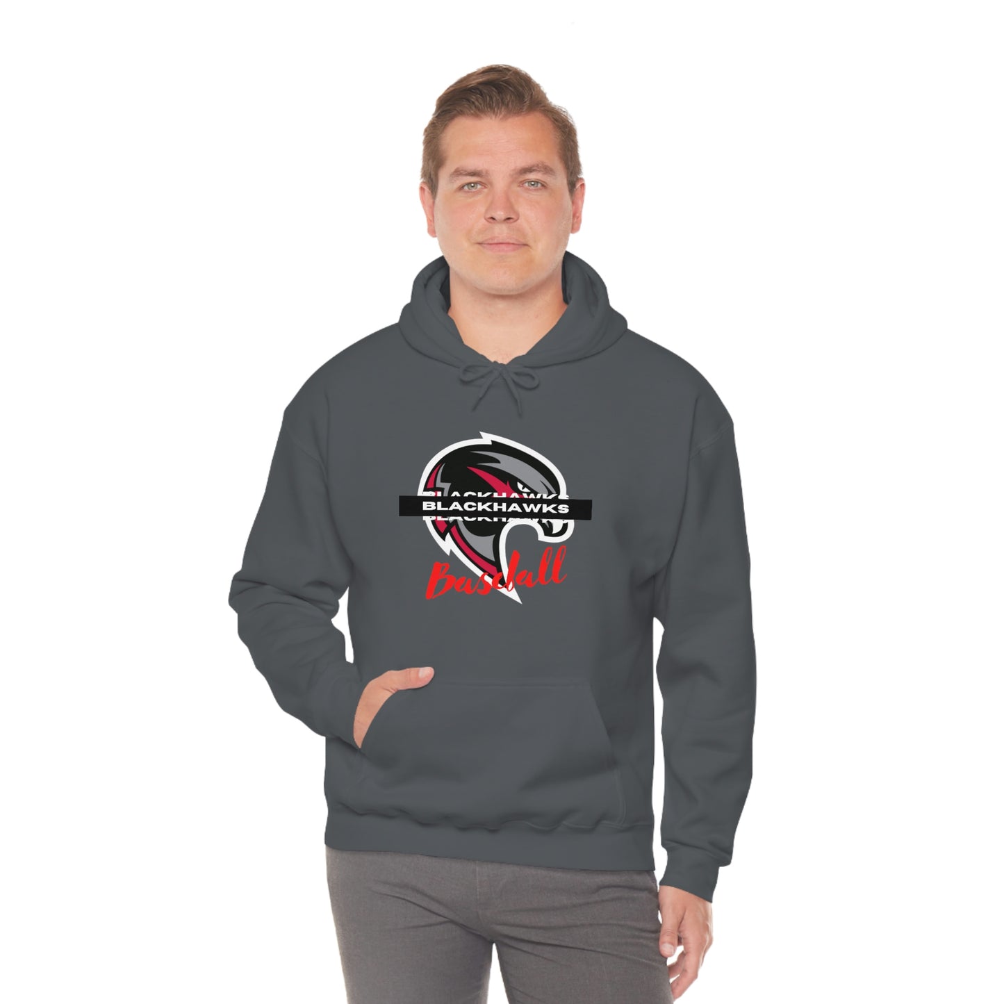 Unisex Heavy Blend™ Hooded Sweatshirt - Pea Ridge Baseball 6