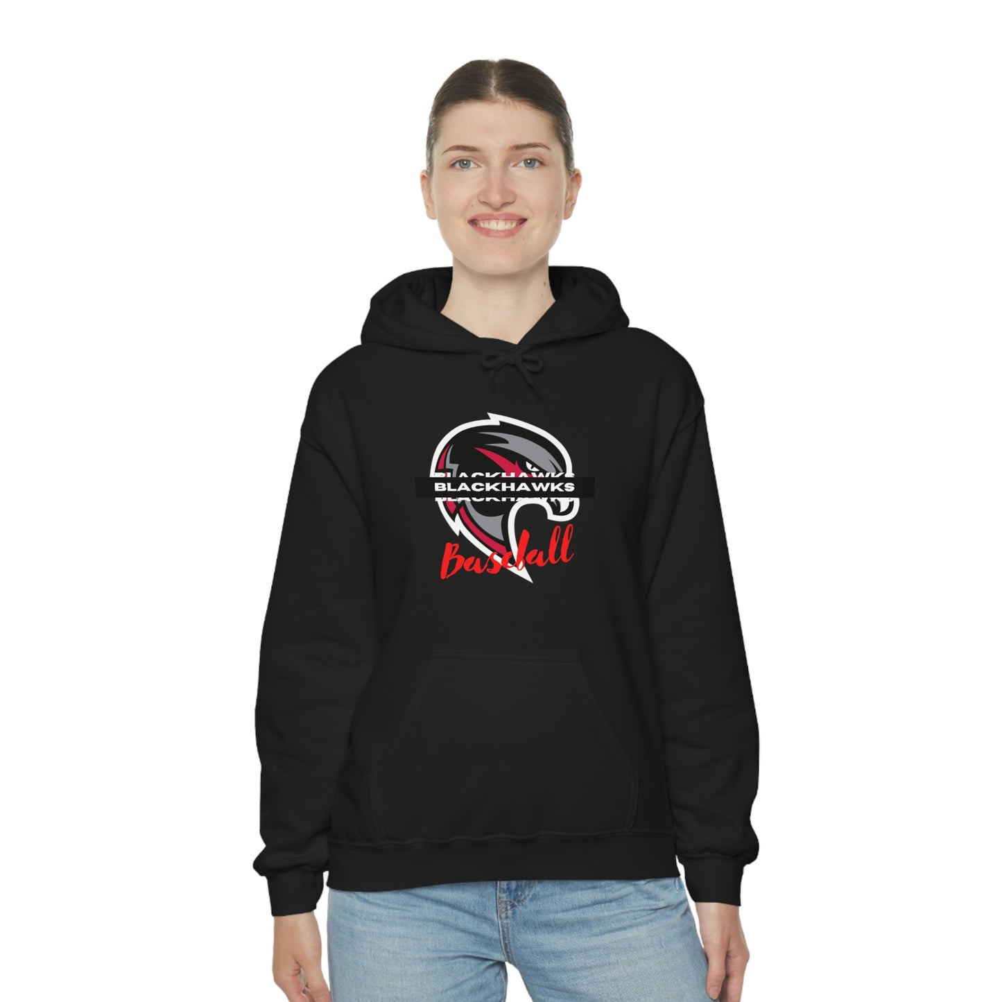 Unisex Heavy Blend™ Hooded Sweatshirt - Pea Ridge Baseball 6