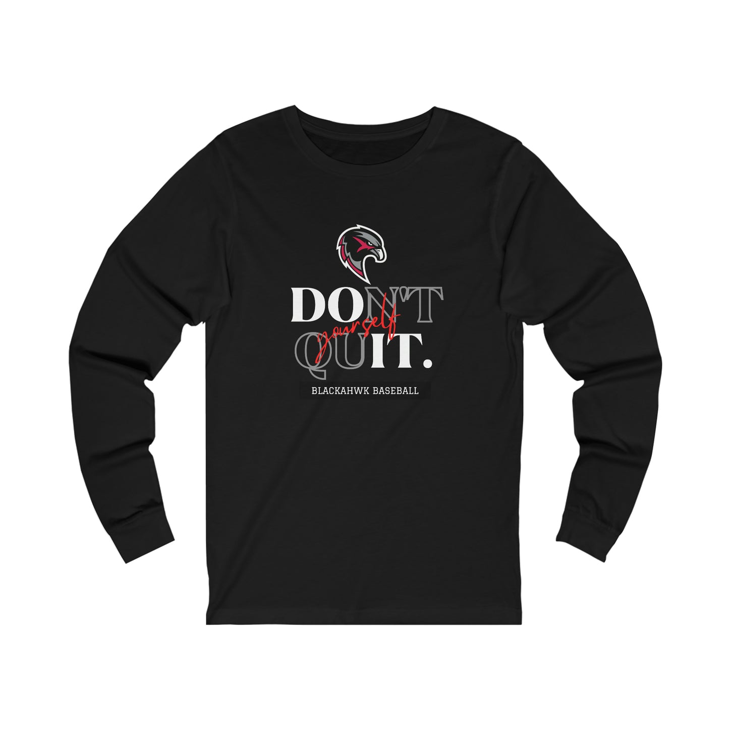 Unisex Jersey Long Sleeve Tee - Pea Ridge Baseball 2