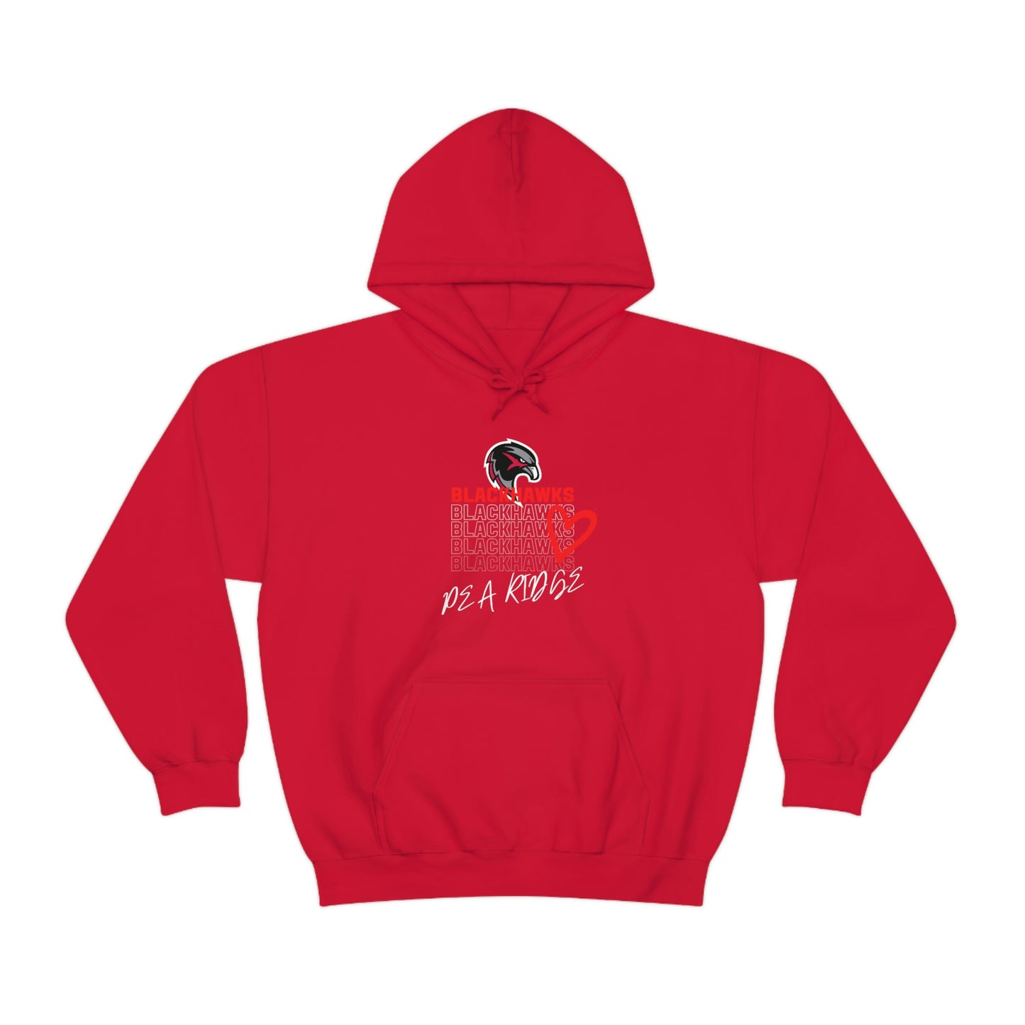 Unisex Heavy Blend™ Hooded Sweatshirt - Pea Ridge Heart