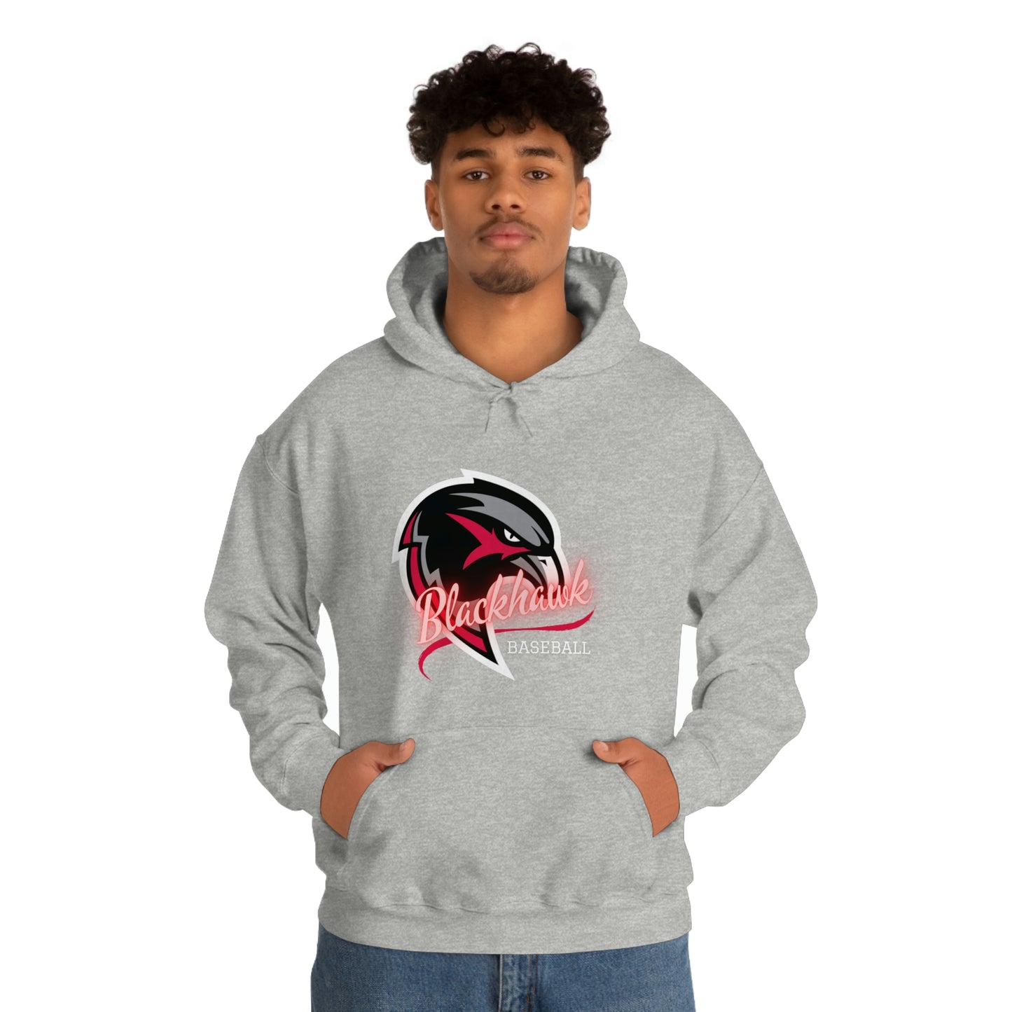 Unisex Heavy Blend™ Hooded Sweatshirt - Pea Ridge Baseball 3