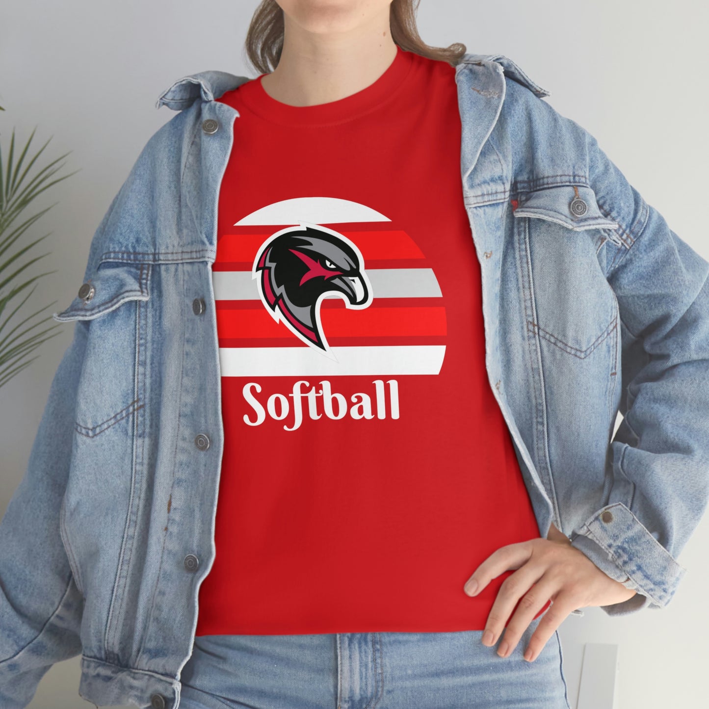 Unisex Heavy Cotton Tee - Softball 8