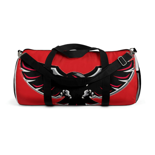 Red Duffel Bag - Flying Hawk