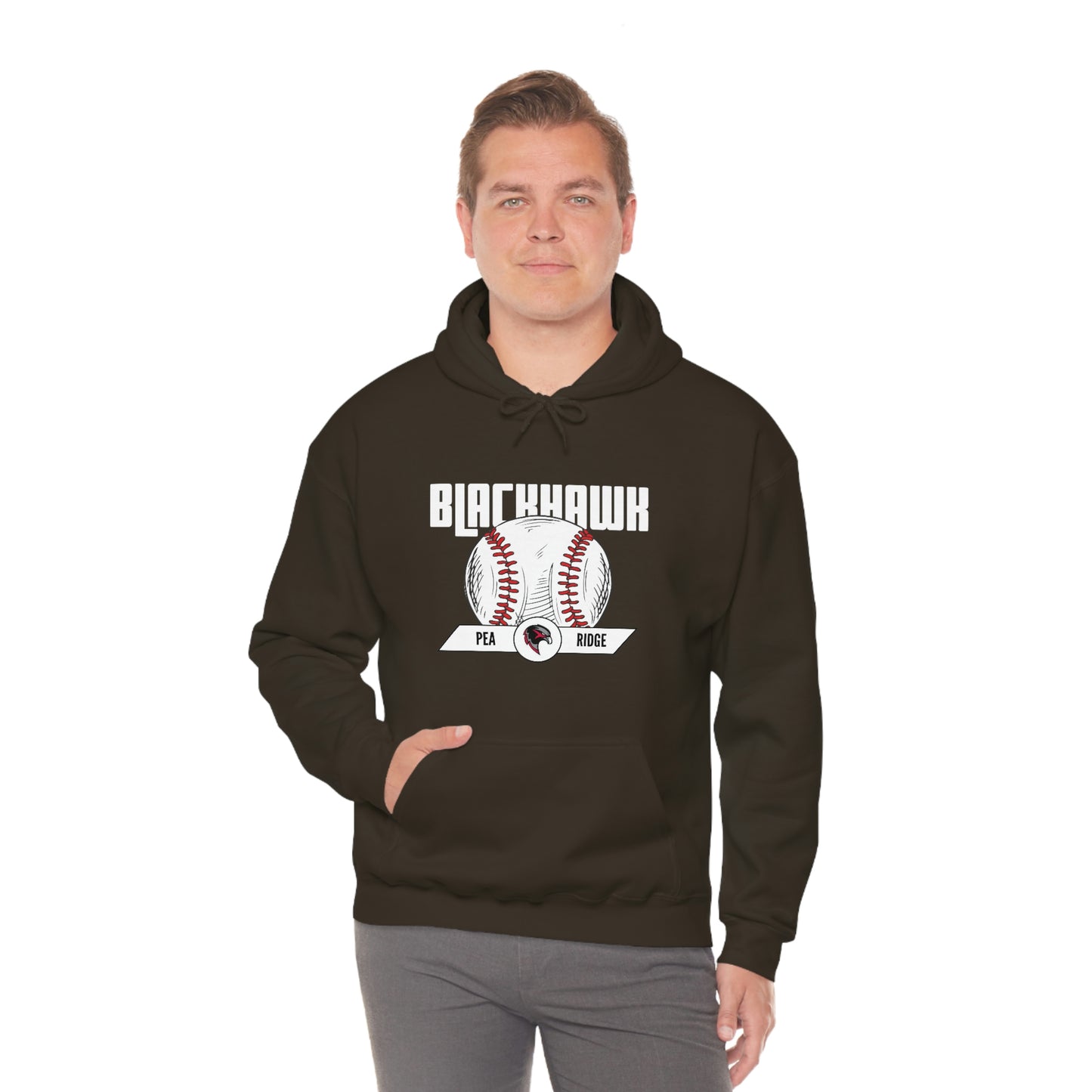 Unisex Heavy Blend™ Hooded Sweatshirt - Pea Ridge Baseball 5