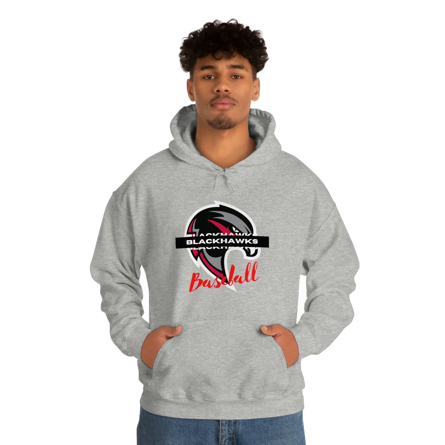 Unisex Heavy Blend™ Hooded Sweatshirt - Pea Ridge Baseball 6