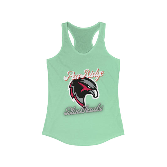 Women's Ideal Racerback Tank - Pea Ridge BlackHawks