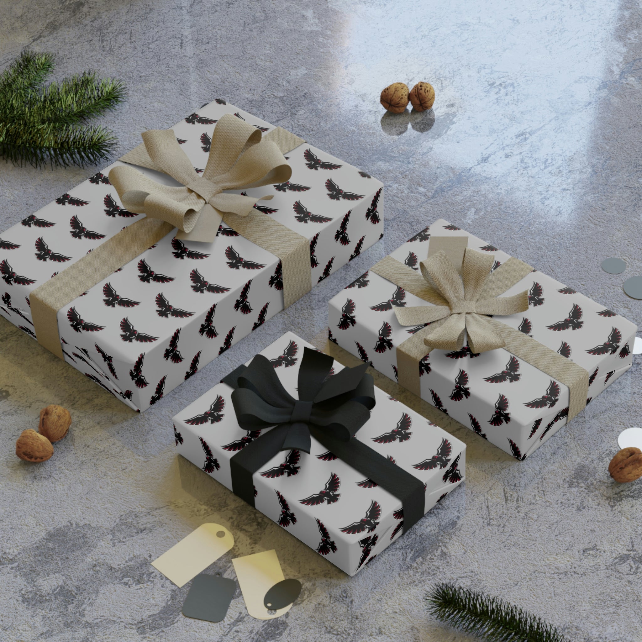 Maze 1 Gift Wrap — Dahlia Press