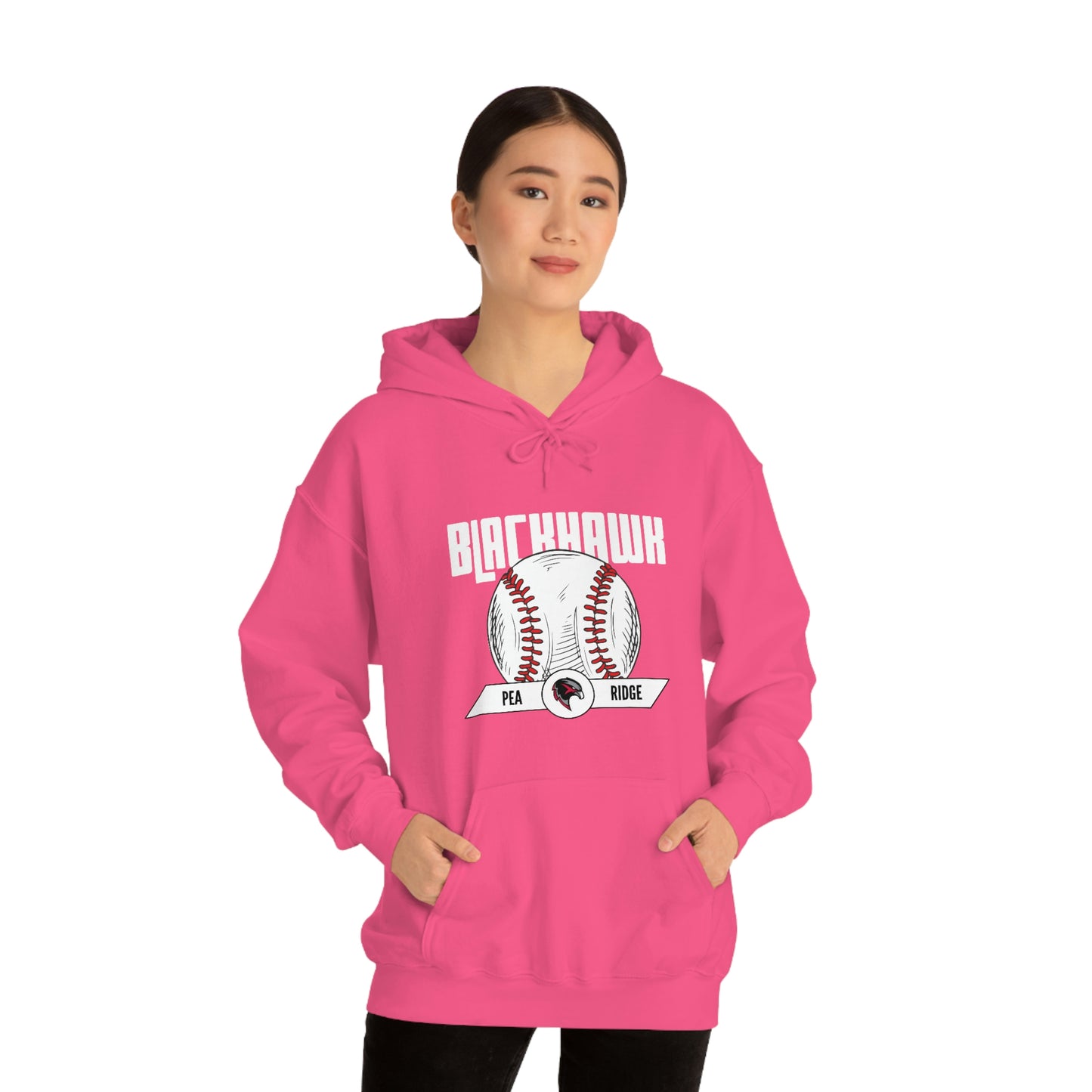 Unisex Heavy Blend™ Hooded Sweatshirt - Pea Ridge Baseball 5