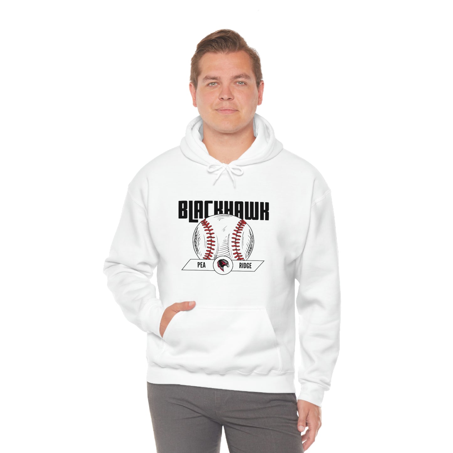 Unisex Heavy Blend™ Hooded Sweatshirt - Pea Ridge Baseball 5